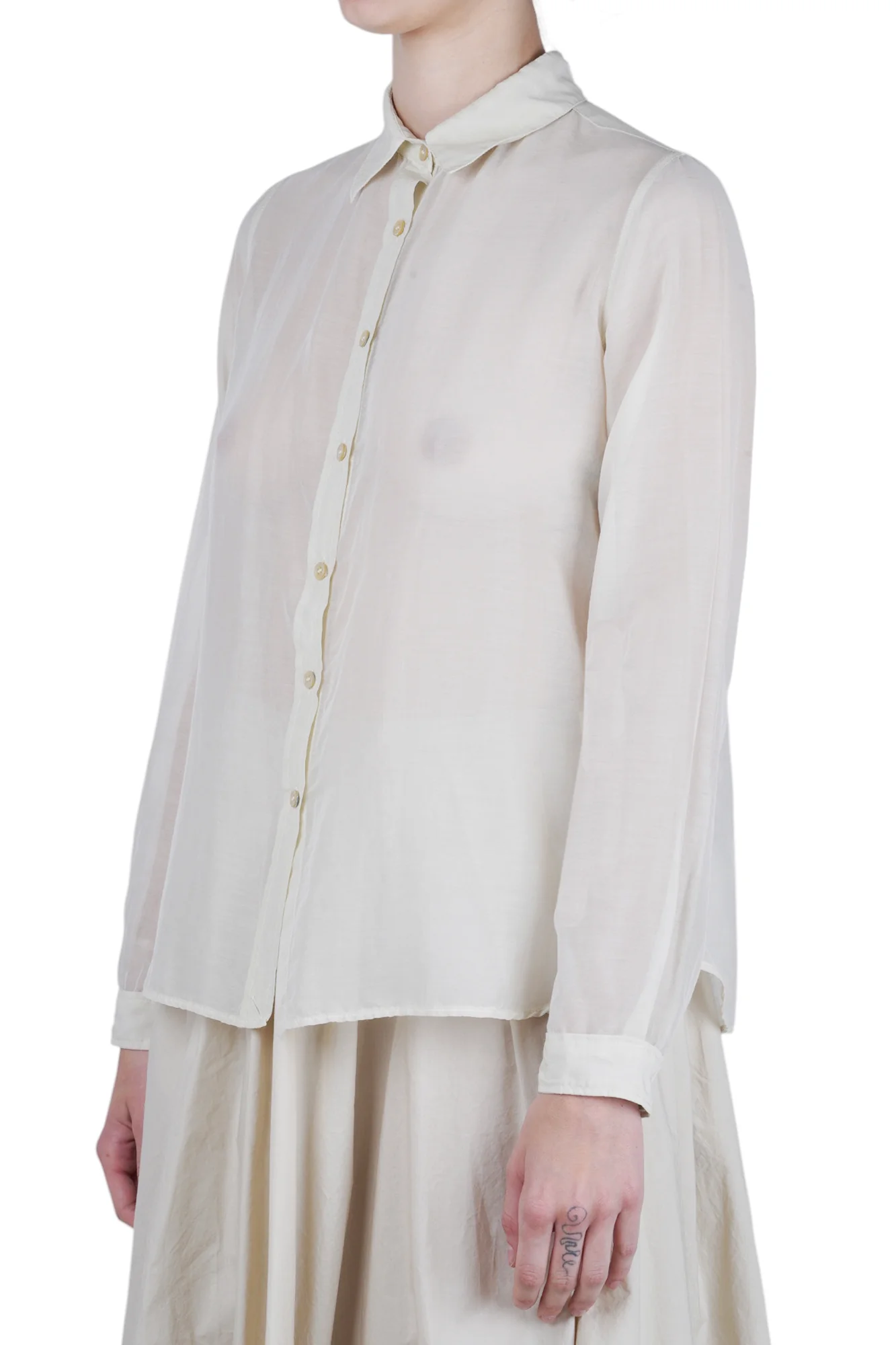 Jucca - Camicia - 470878 - Panna - Image 4