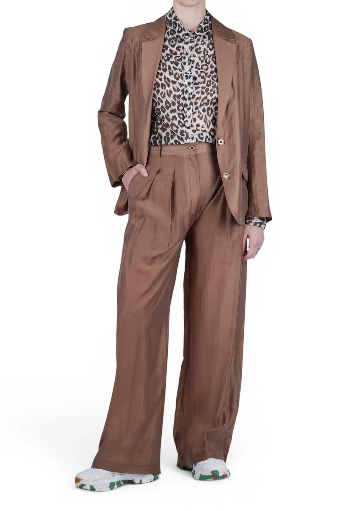 Jucca - Camicia - 470880 - Nero/Beige - Image 2
