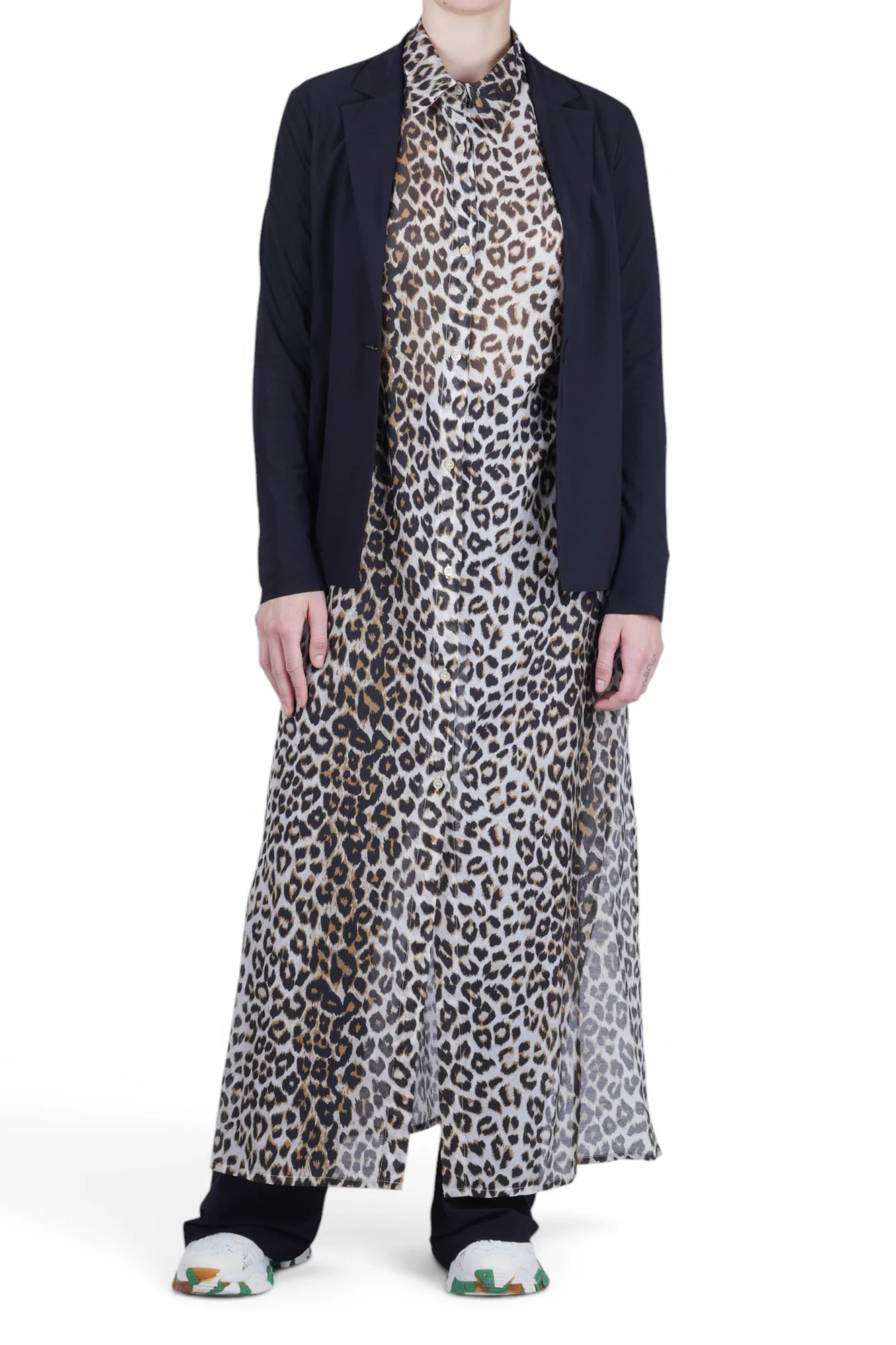 Jucca - Camicia - 470881 - Nero/Beige - Image 2