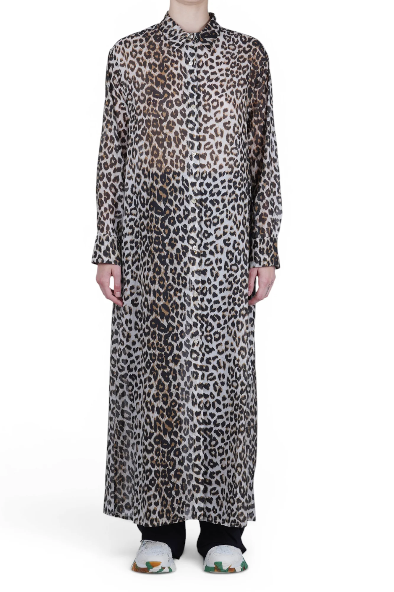 Jucca - Camicia - 470881 - Nero/Beige - Image 3
