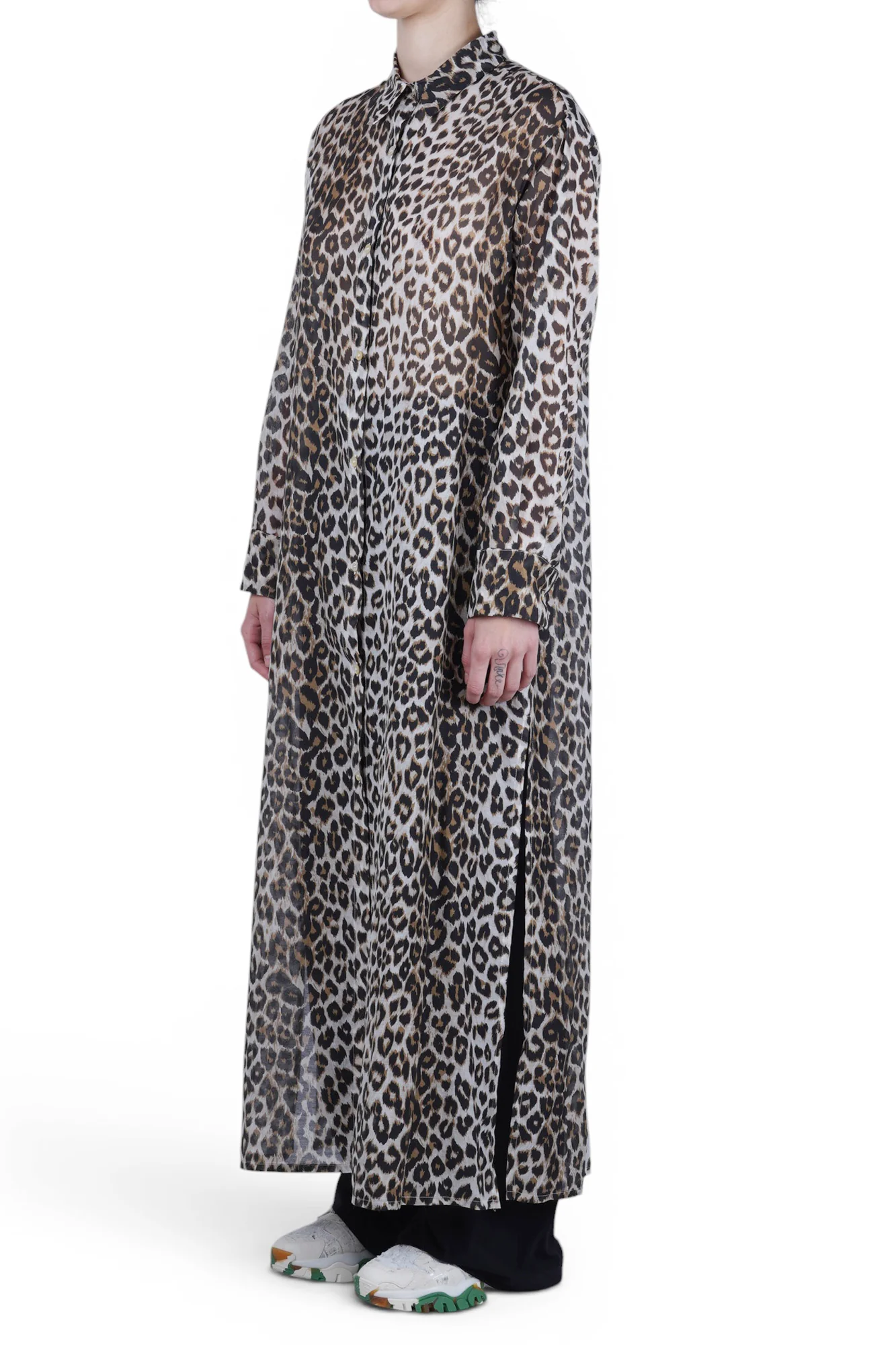 Jucca - Camicia - 470881 - Nero/Beige - Image 4