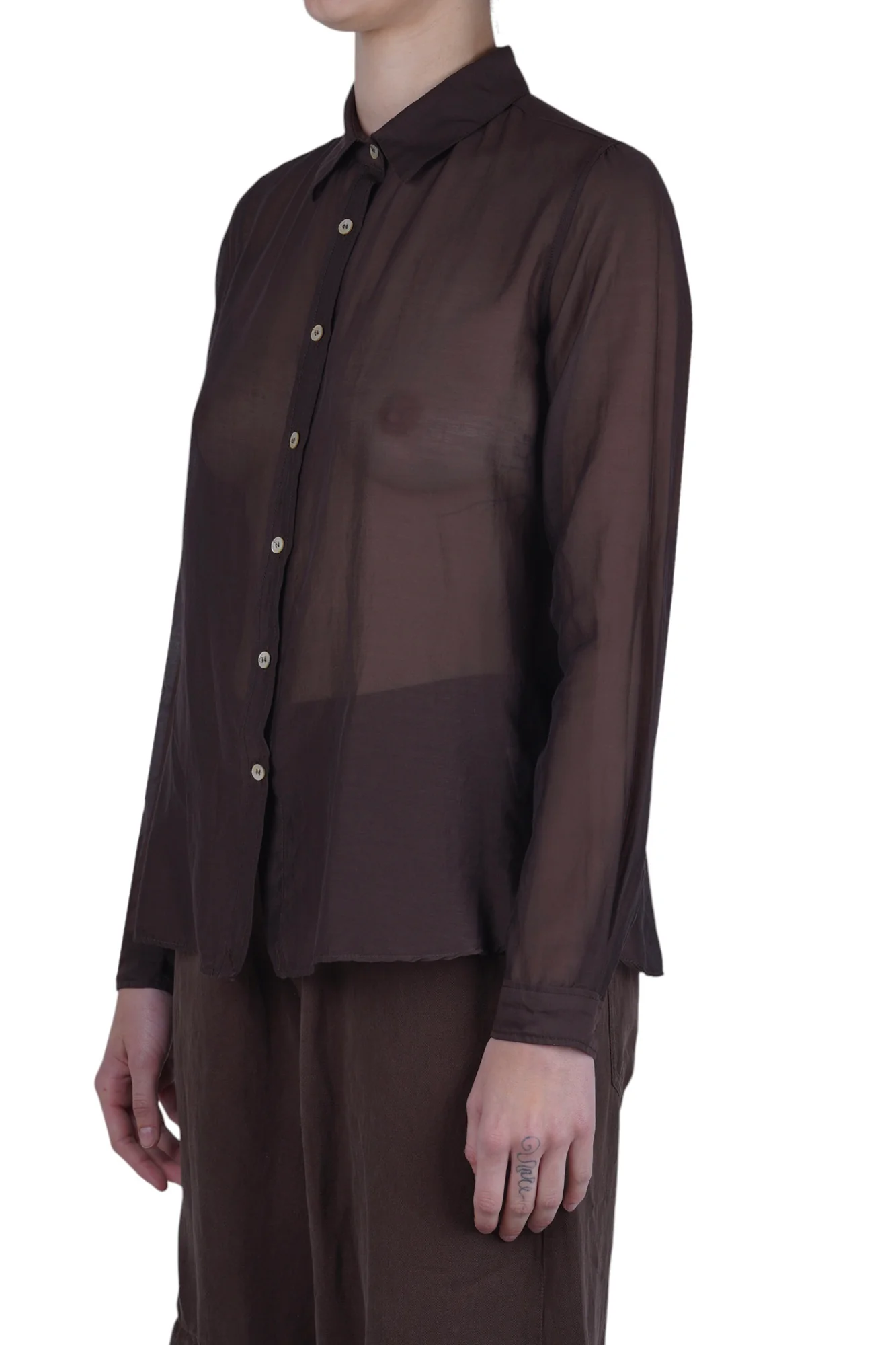 Jucca - Camicia - 470903 - Cioccolato - Image 4