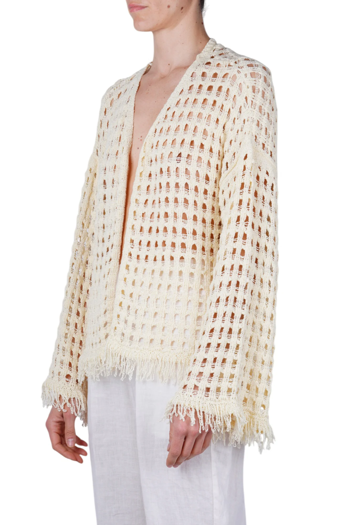 Jucca - Cardigan - 470854 - Panna - Image 4