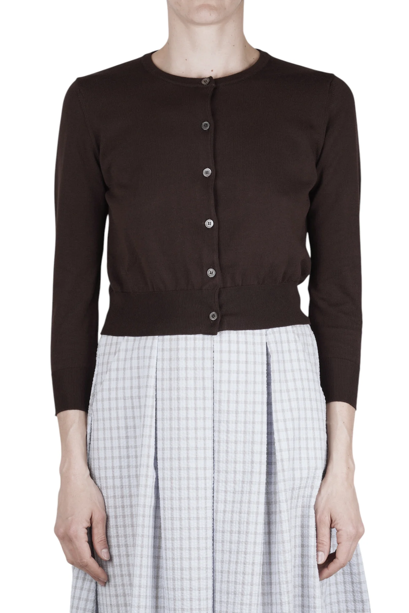 Jucca - Cardigan - 470860 - Moka - Image 3