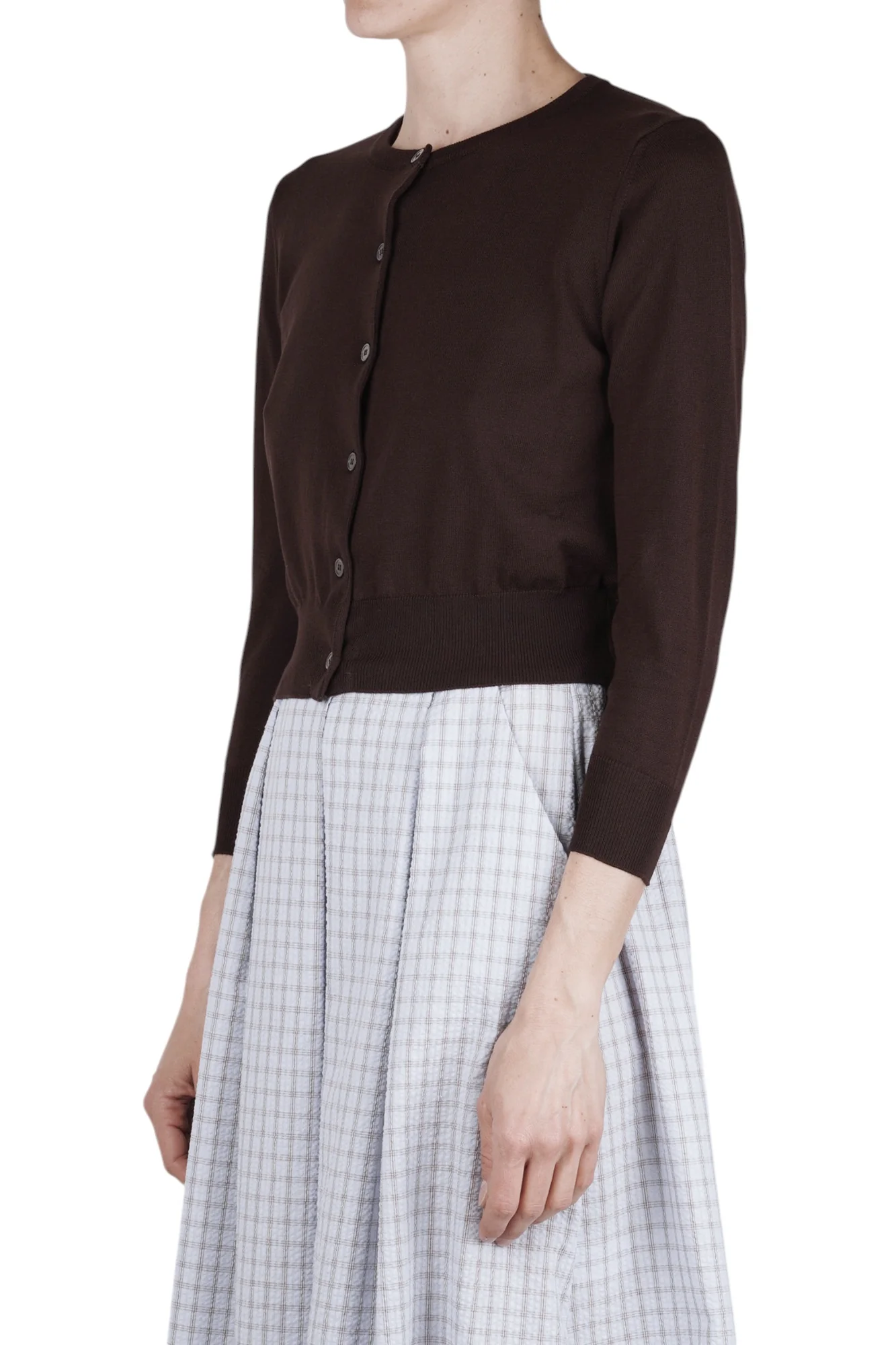 Jucca - Cardigan - 470860 - Moka - Image 4