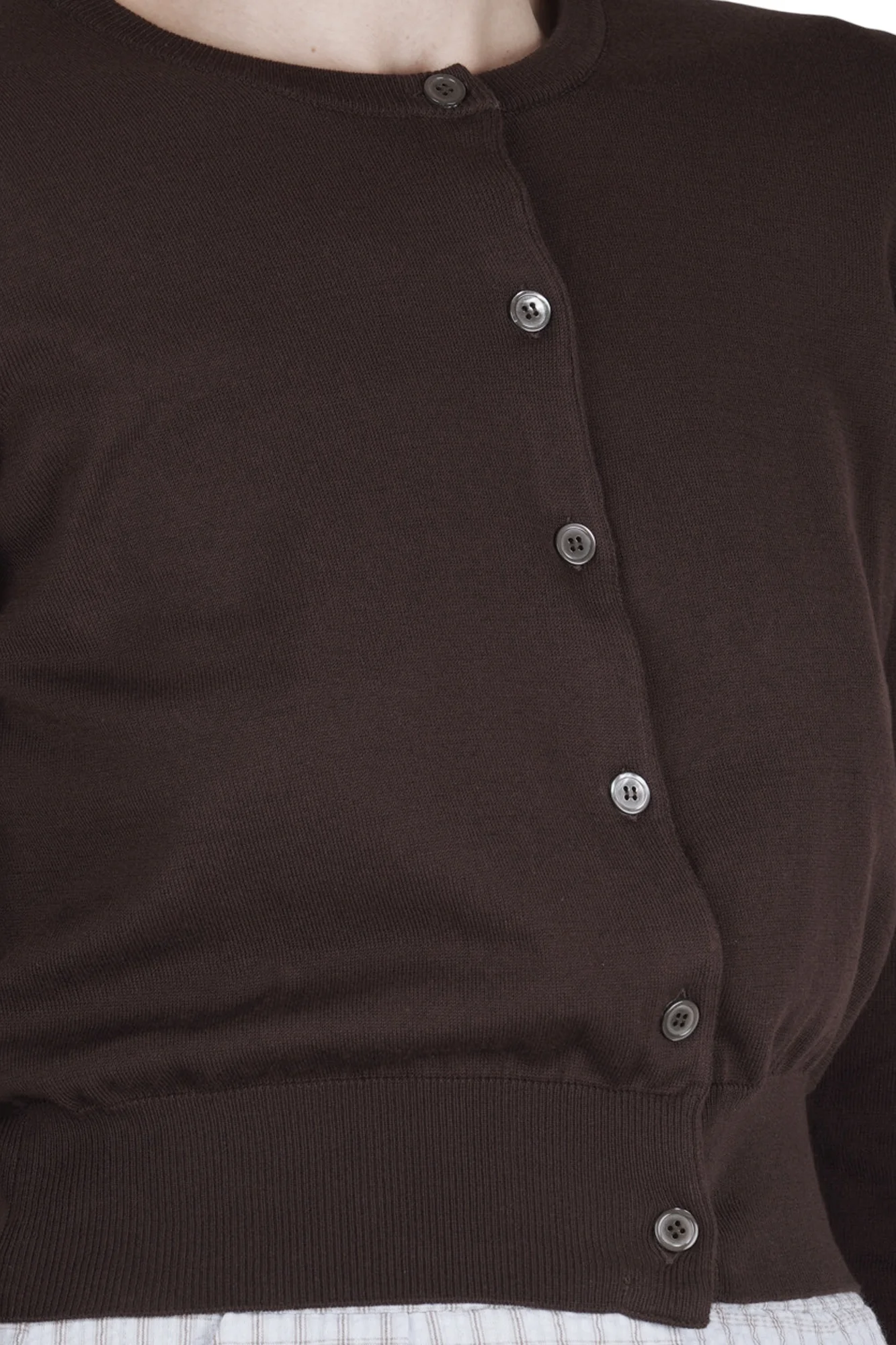 Jucca - Cardigan - 470860 - Moka - Image 6