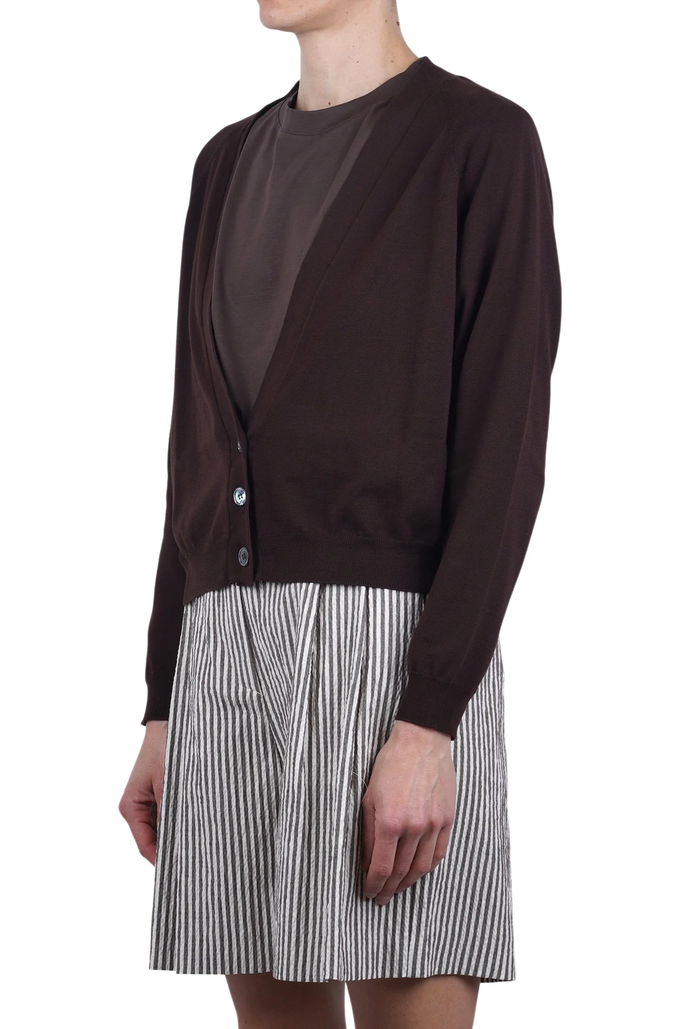Jucca - Cardigan - 470862 - Moka - Image 4