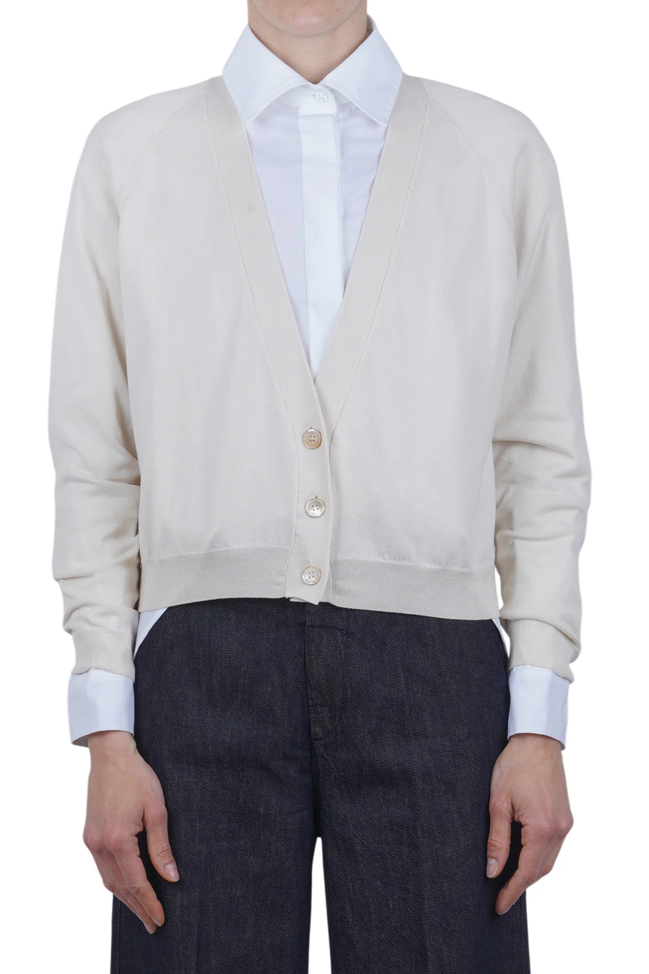 Jucca - Cardigan - 470862 - Panna - Image 3