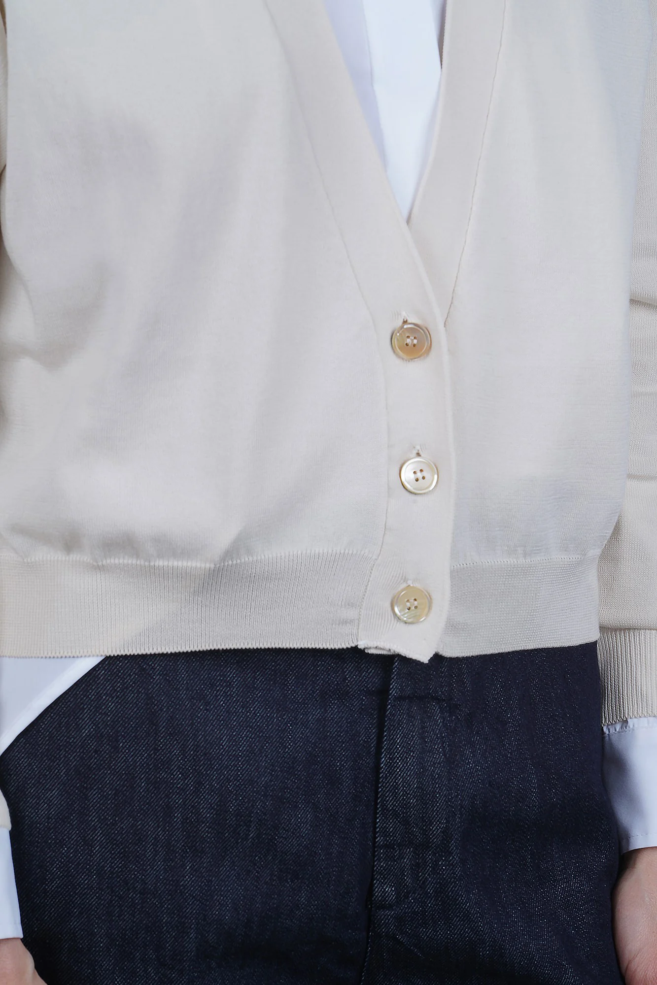 Jucca - Cardigan - 470862 - Panna - Image 6