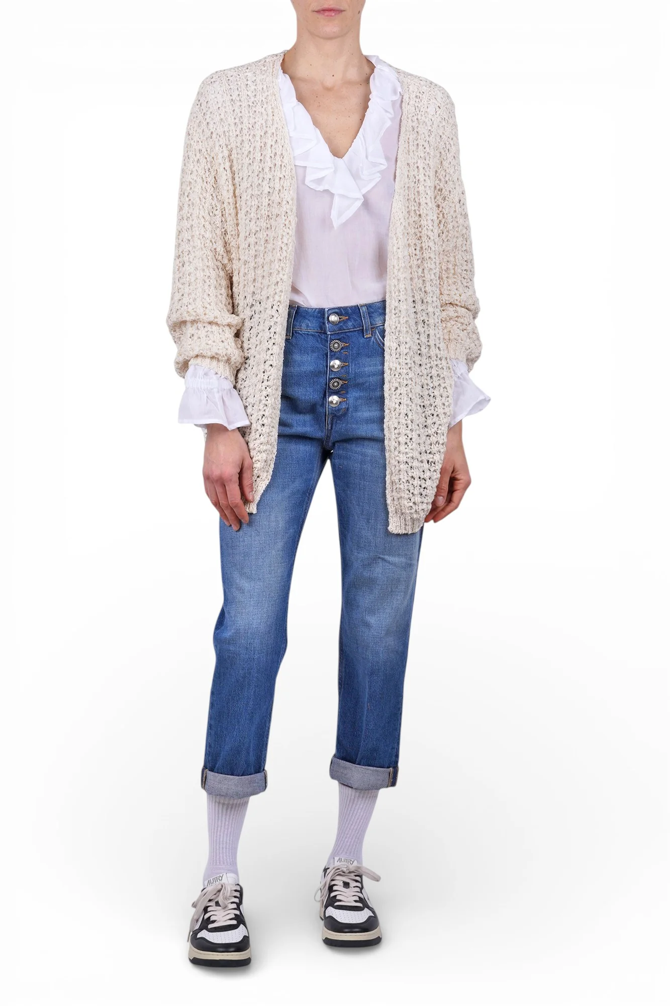 Jucca - Cardigan - 470866 - Panna - Image 2