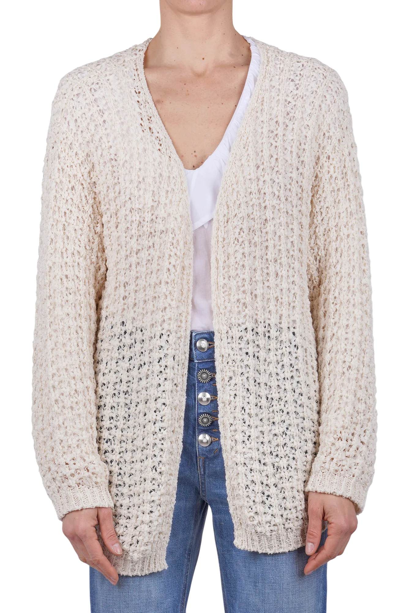 Jucca - Cardigan - 470866 - Panna - Image 3