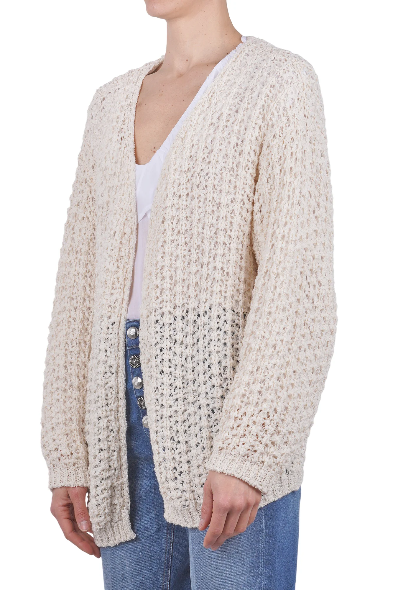 Jucca - Cardigan - 470866 - Panna - Image 4
