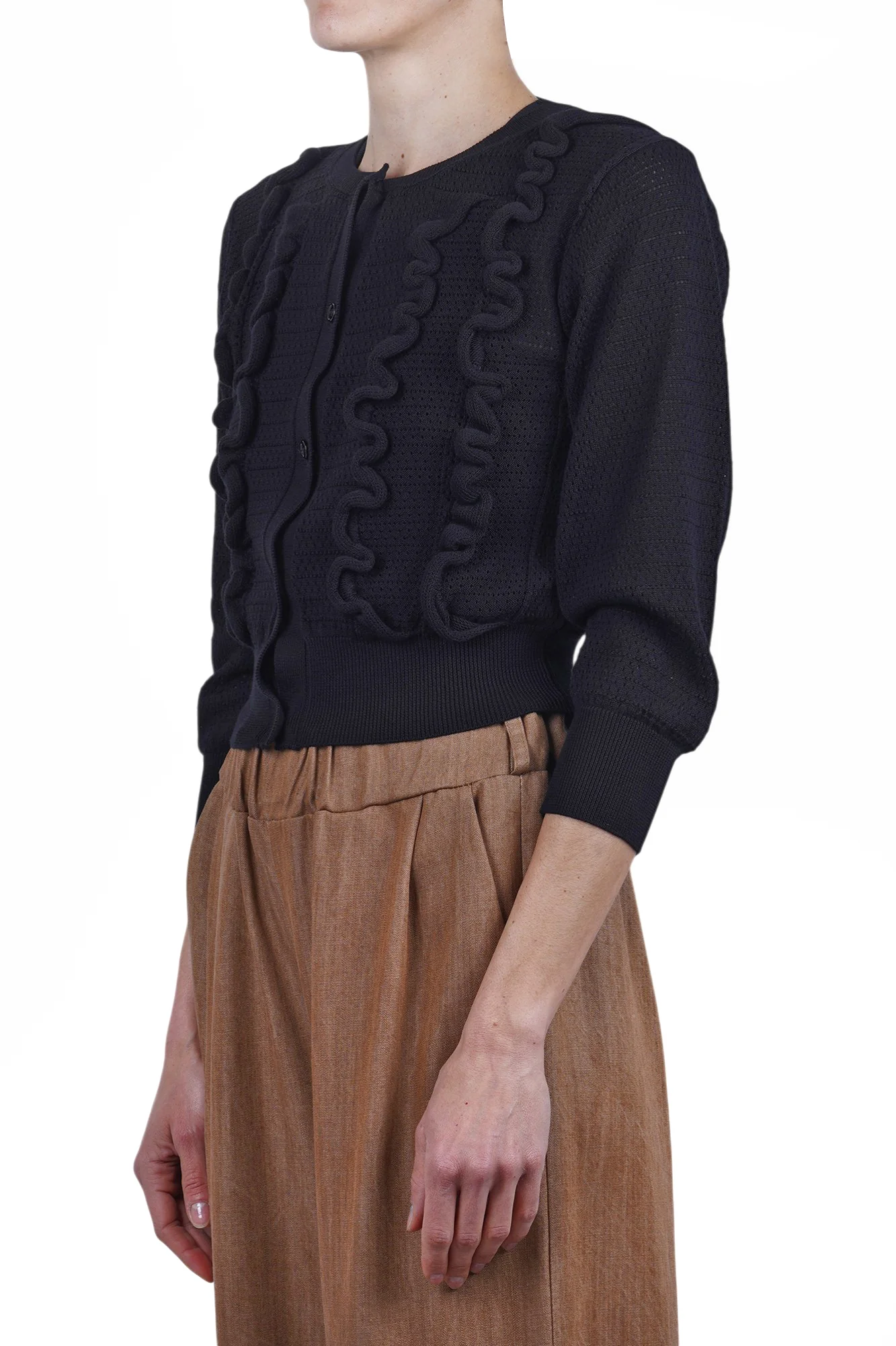 Jucca - Cardigan - 470908 - Nero - Image 4