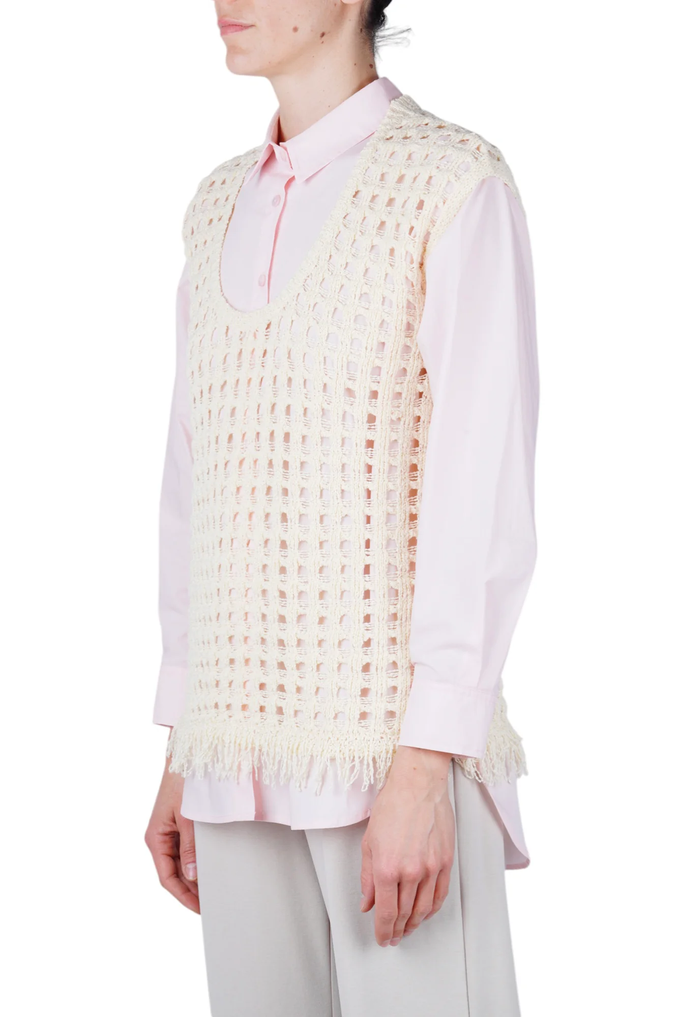 Jucca - Gilet - 470853 - Panna - Image 4