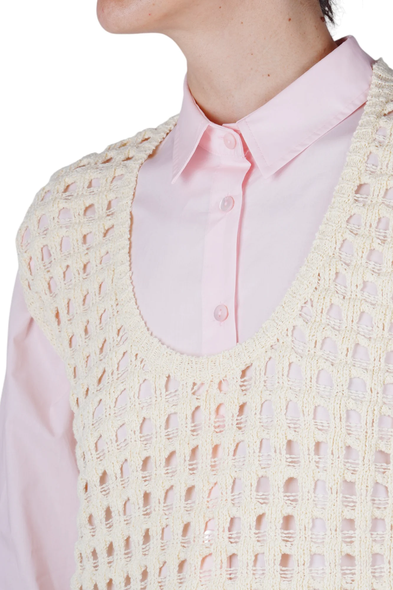 Jucca - Gilet - 470853 - Panna - Image 6
