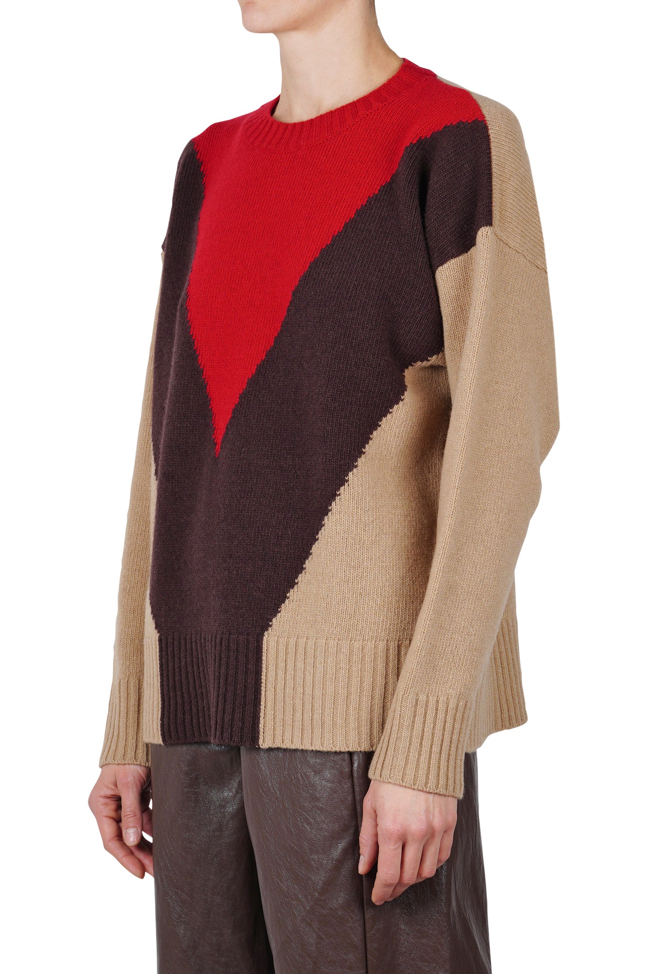 Jucca - Maglia - 460843 - Bordeaux/Marrone - Image 4