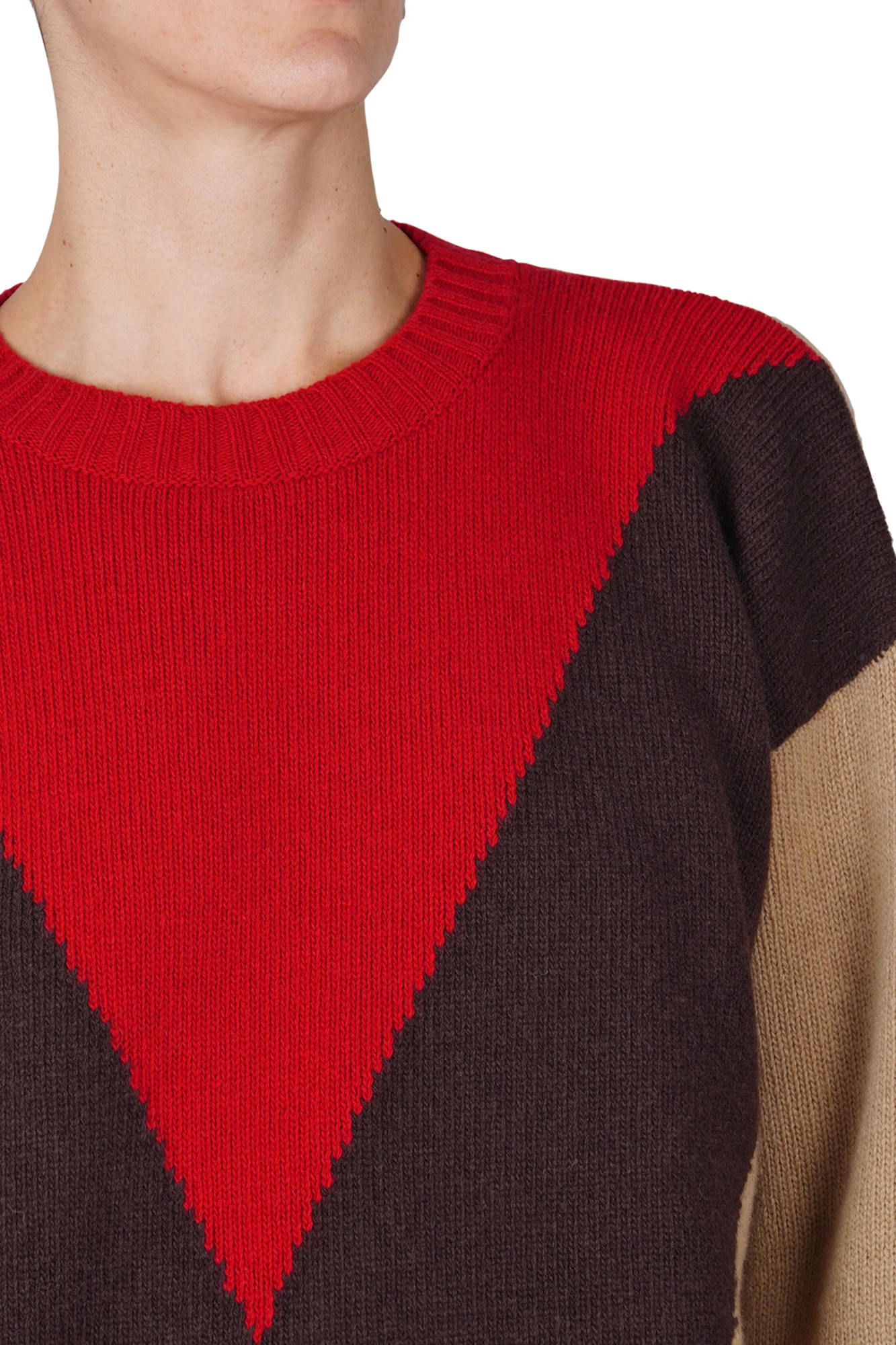 Jucca - Maglia - 460843 - Bordeaux/Marrone - Image 6