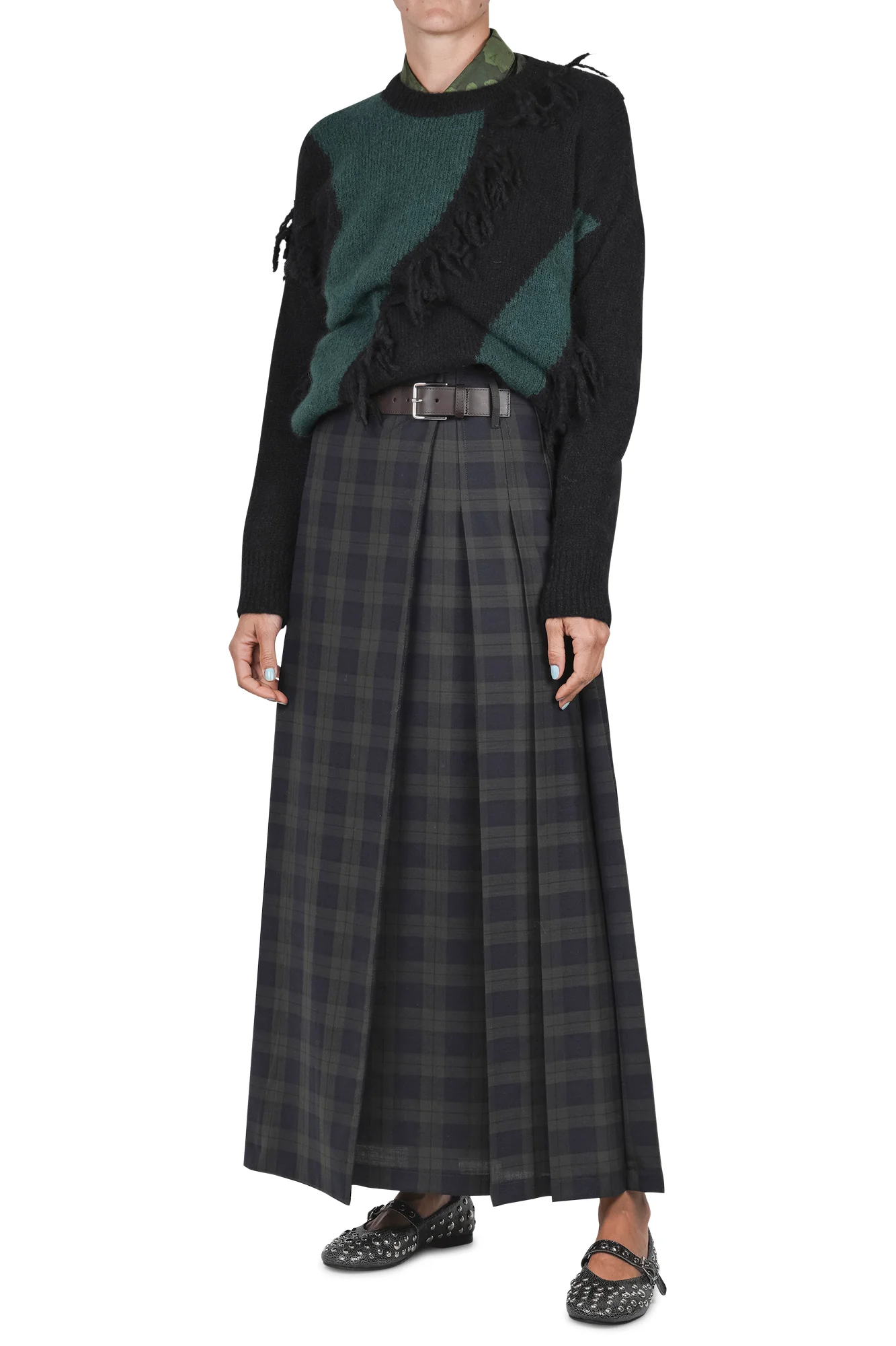 Jucca - Maglia - 460864 - Nero/Verde - Image 2