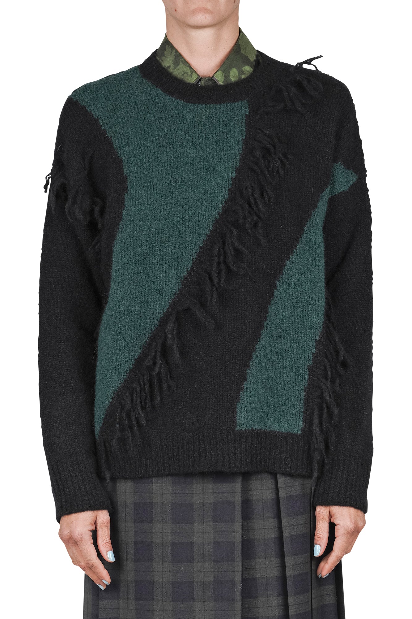 Jucca - Maglia - 460864 - Nero/Verde - Image 3
