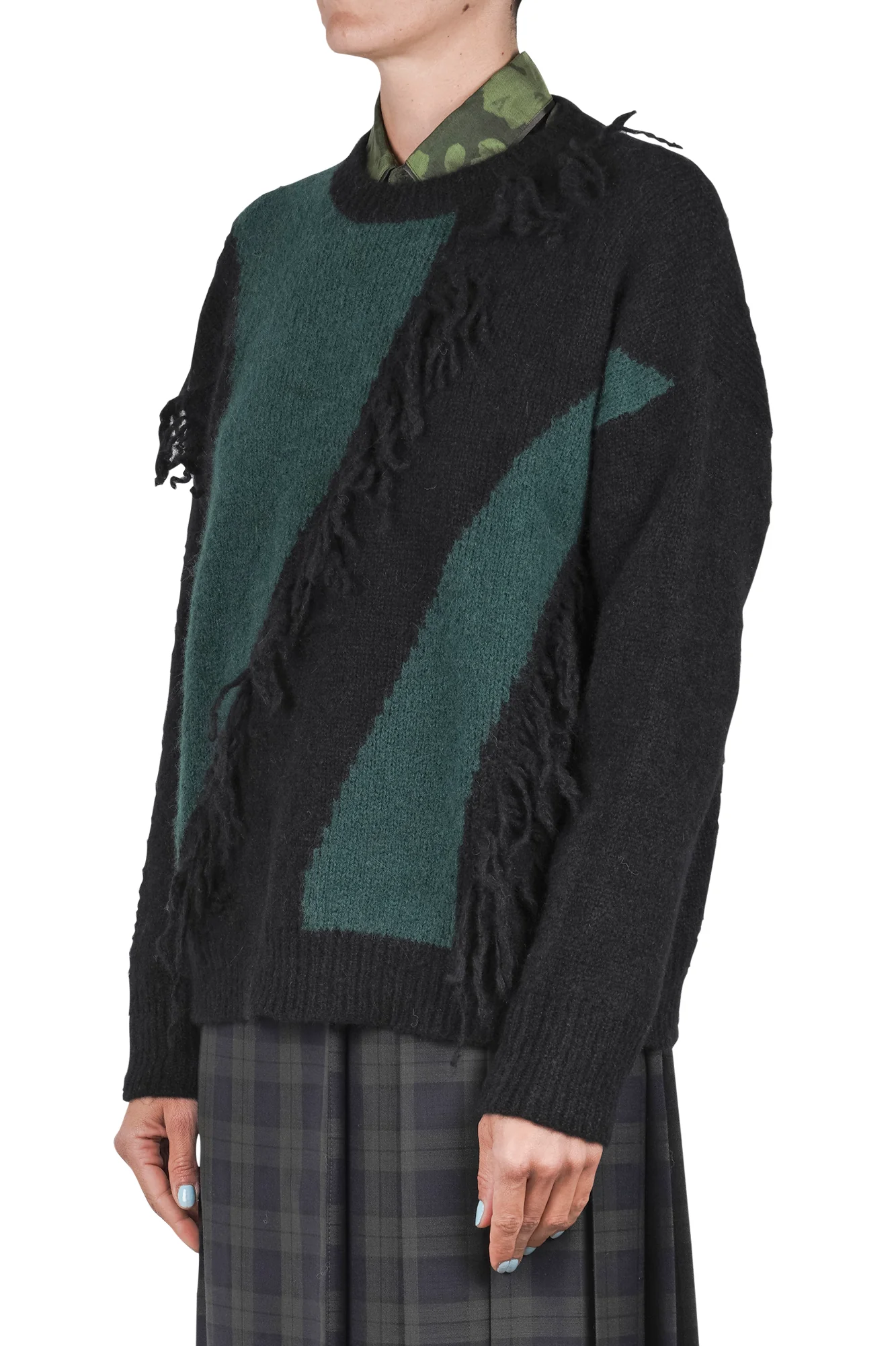 Jucca - Maglia - 460864 - Nero/Verde - Image 4