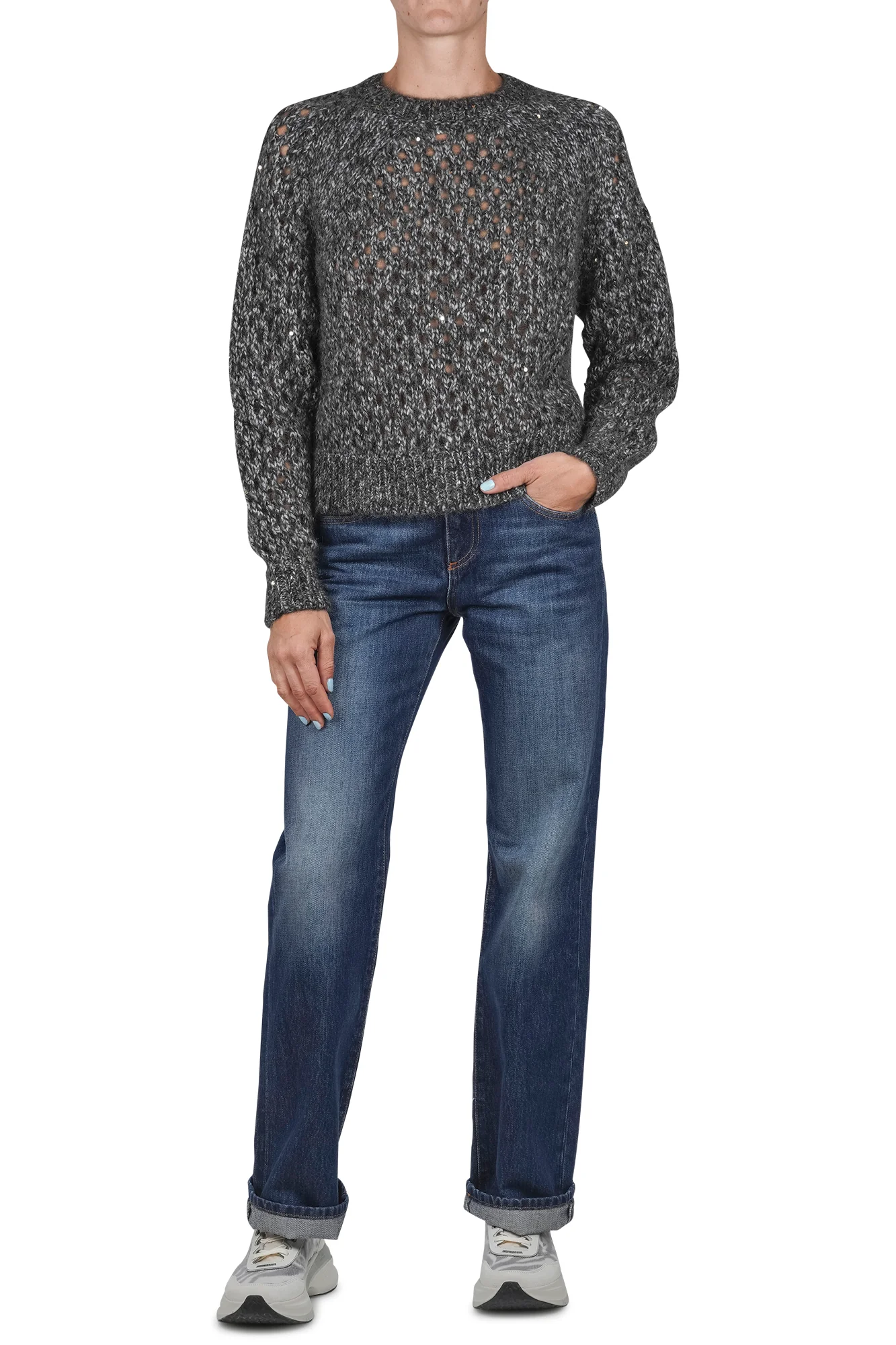 Jucca - Maglia - 460866 - Nero/Grigio - Image 2