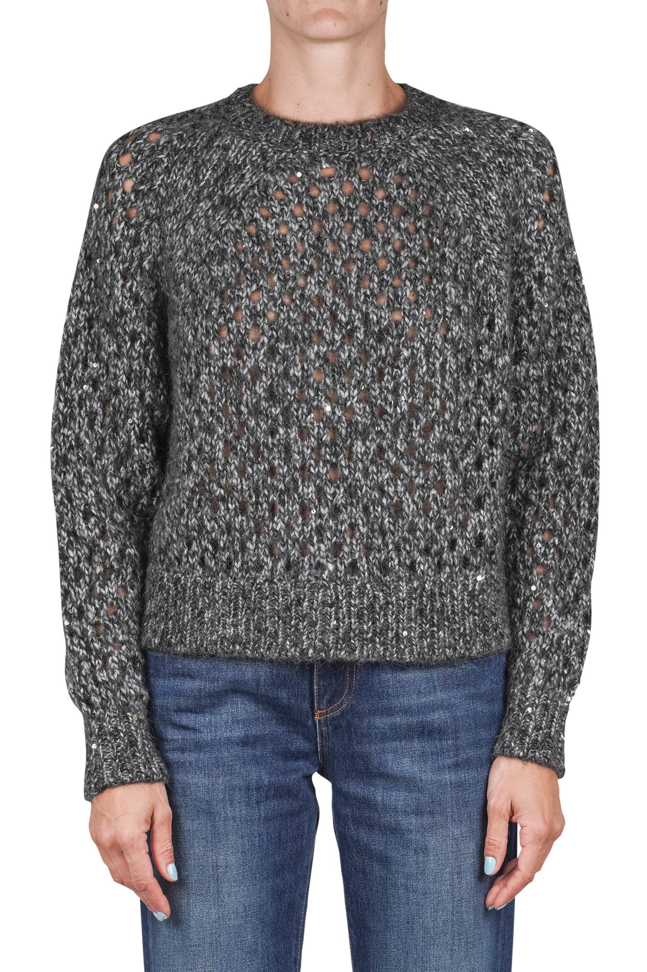 Jucca - Maglia - 460866 - Nero/Grigio - Image 3