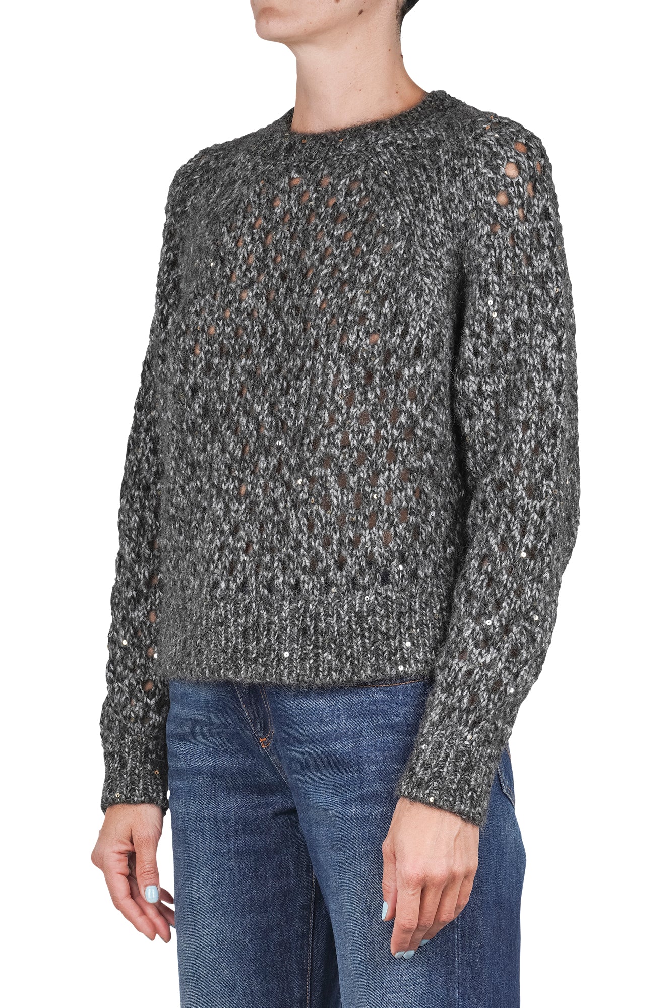 Jucca - Maglia - 460866 - Nero/Grigio - Image 4