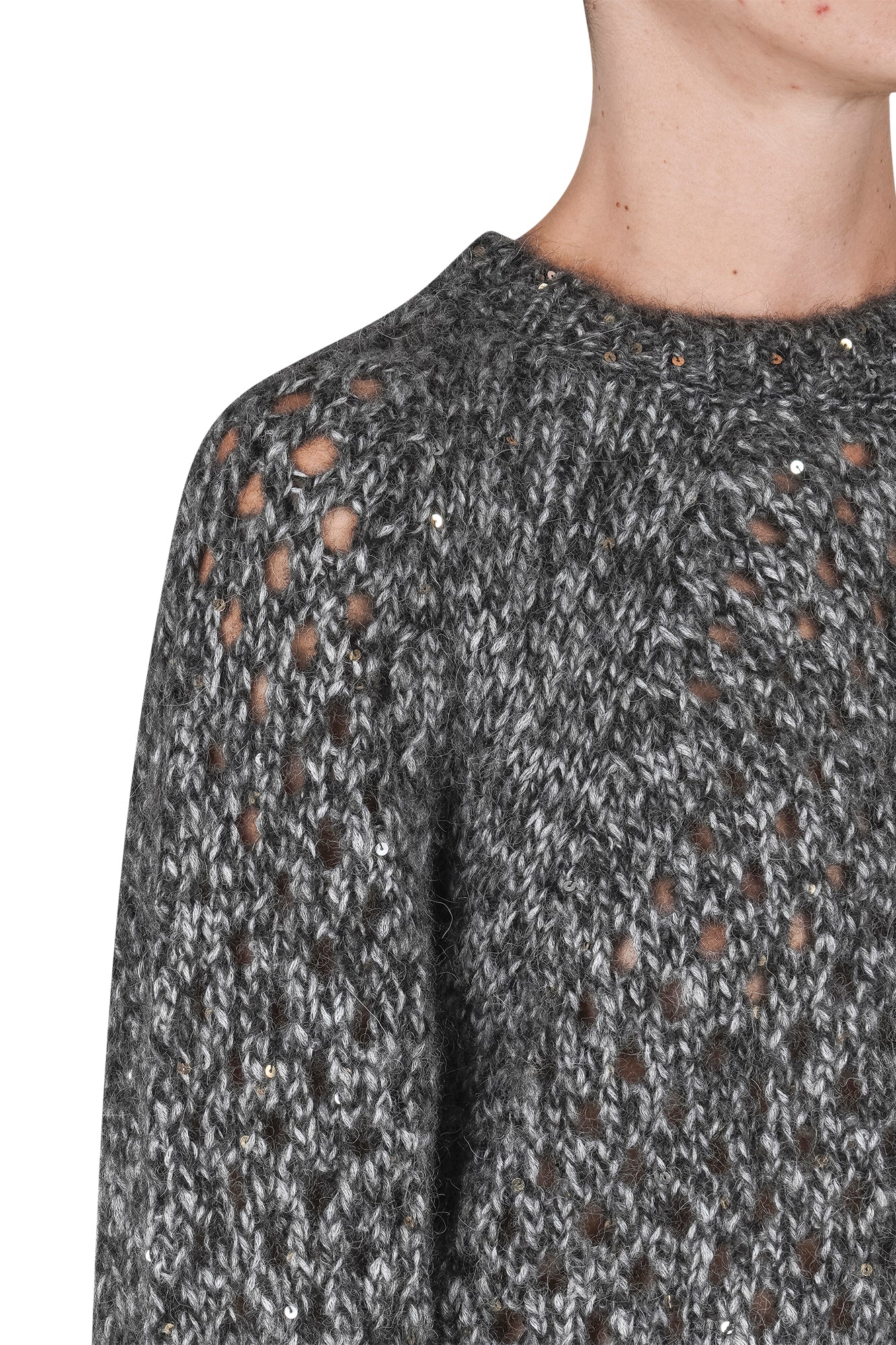 Jucca - Maglia - 460866 - Nero/Grigio - Image 6