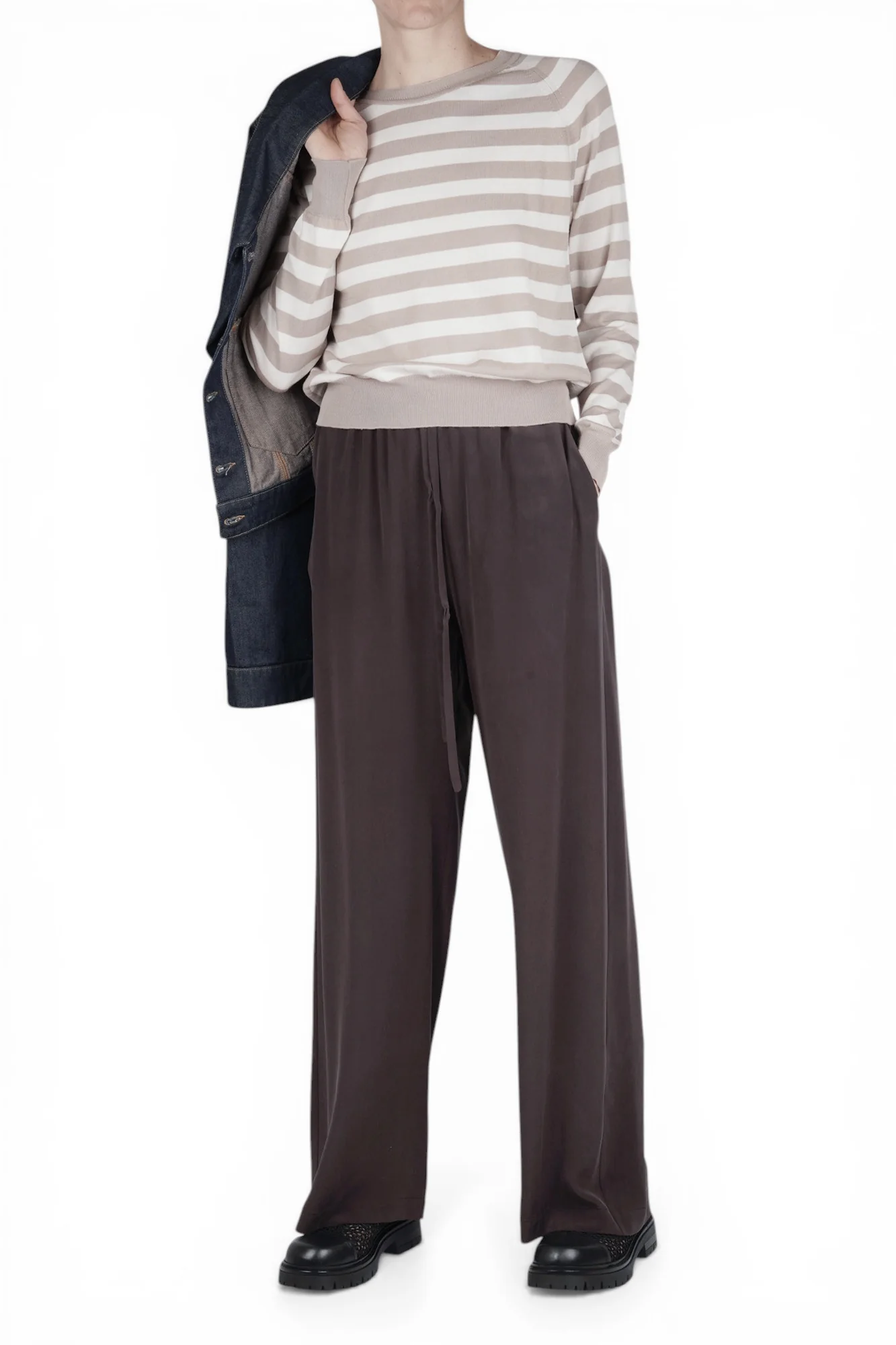 Jucca - Maglia - 470857 - Panna/Tortora - Image 2