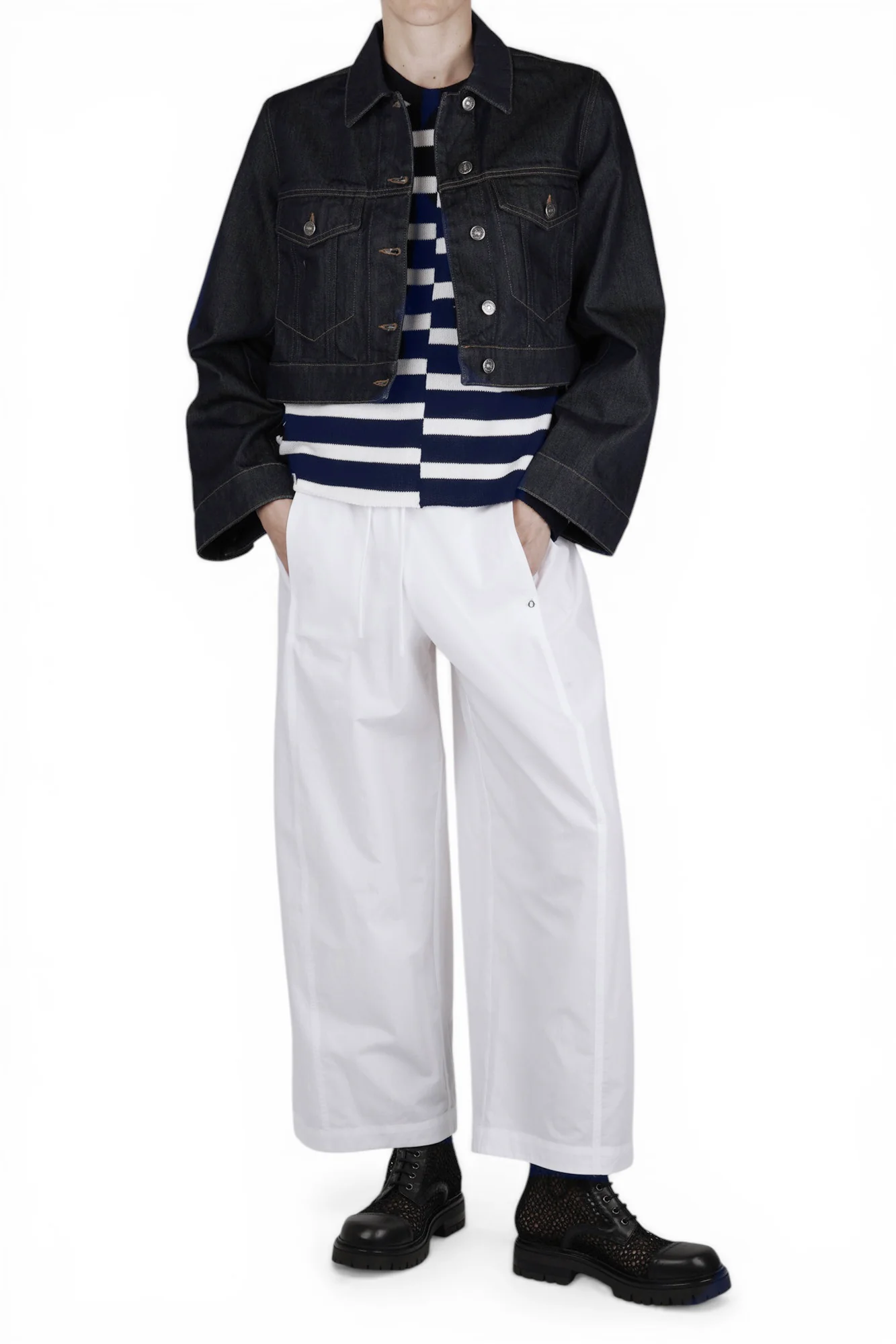 Jucca - Maglia - 470859 - Bianco/Blu - Image 2