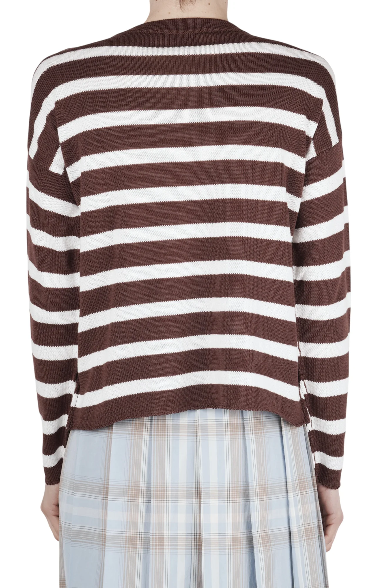 Jucca - Maglia - 470859 - Moka/Bianco - Image 5