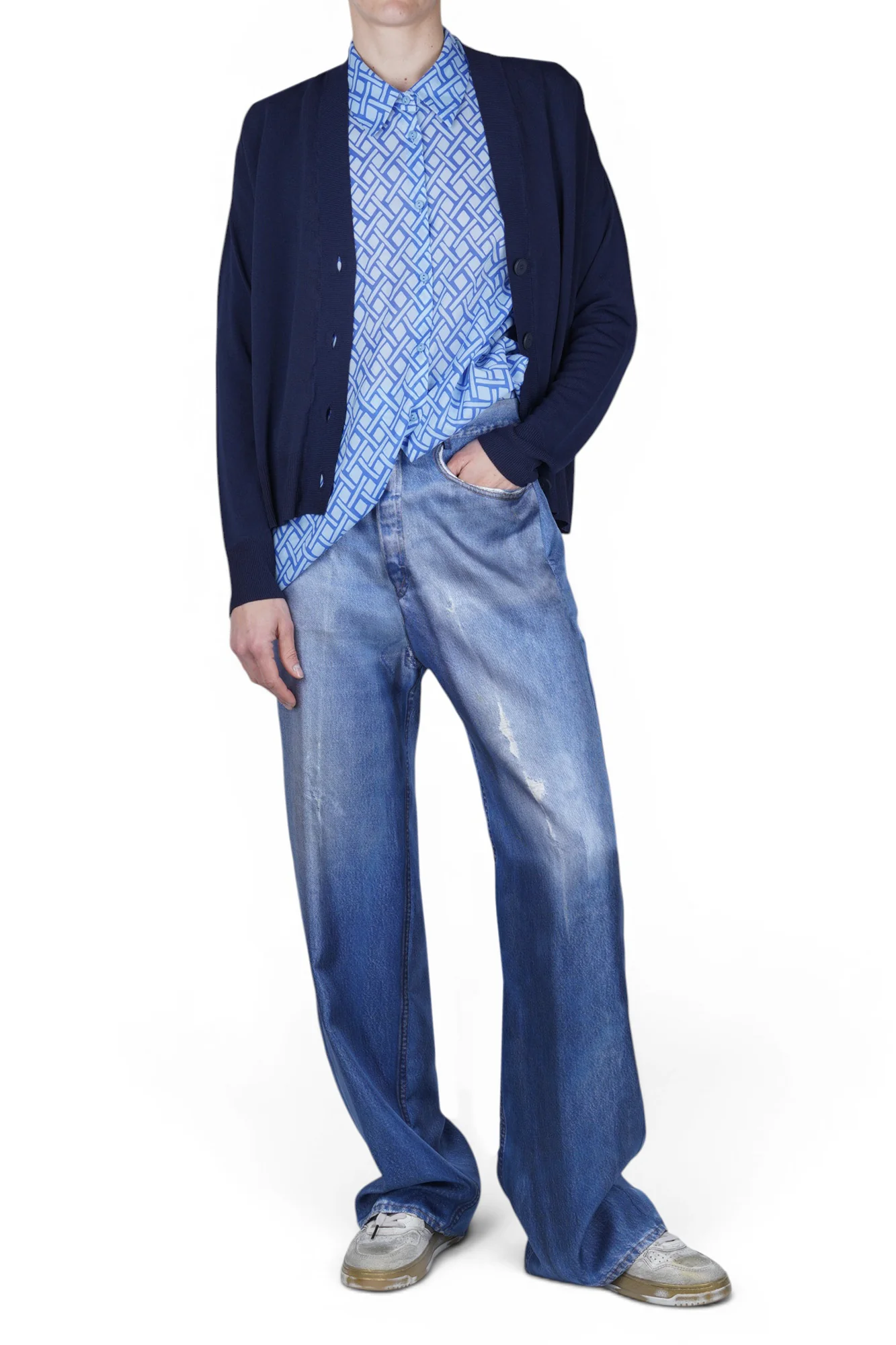 Jucca - Pantalone - 470877 - Denim - Image 2