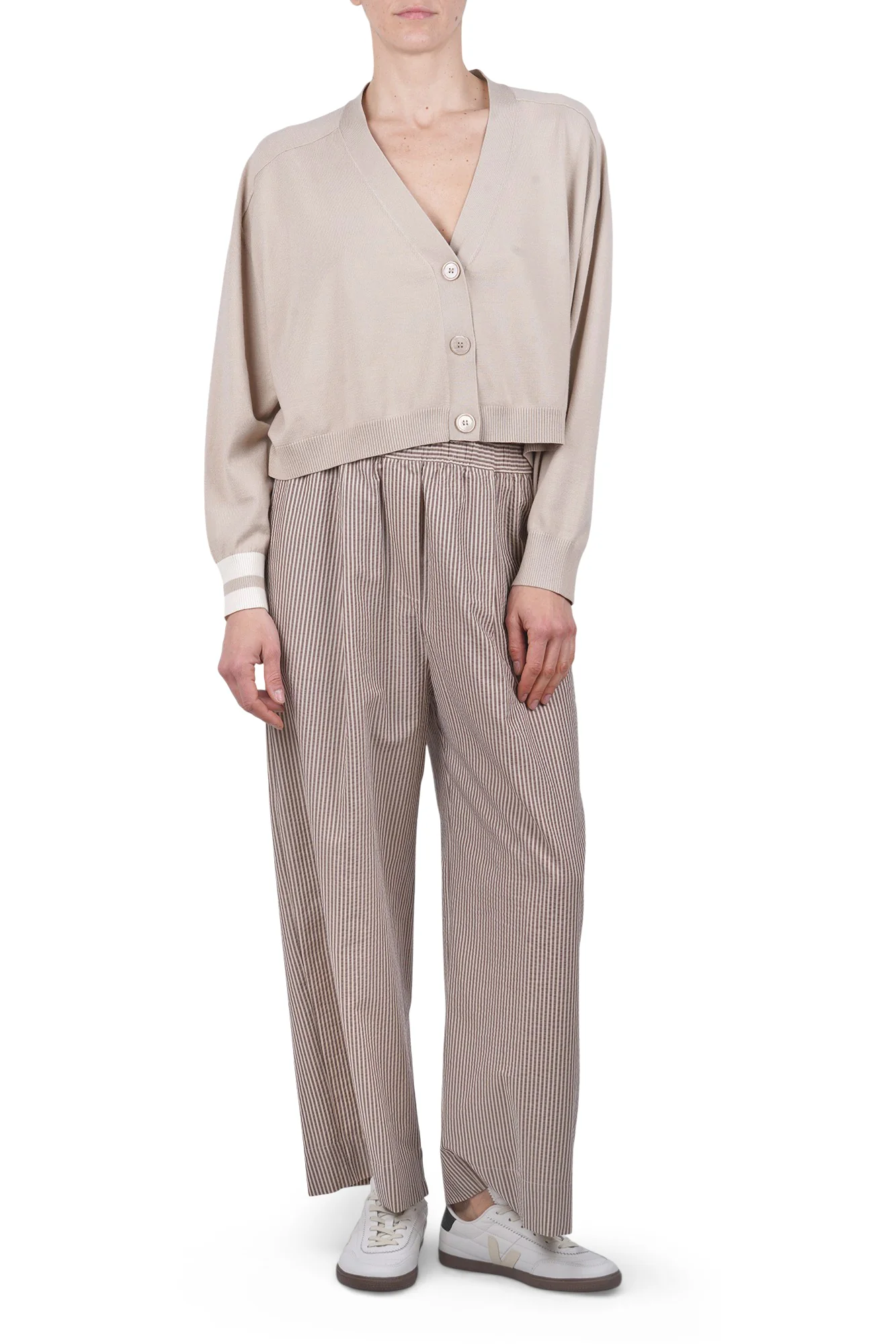 Jucca - Pantalone - 470888 - Avena/Moro - Image 2