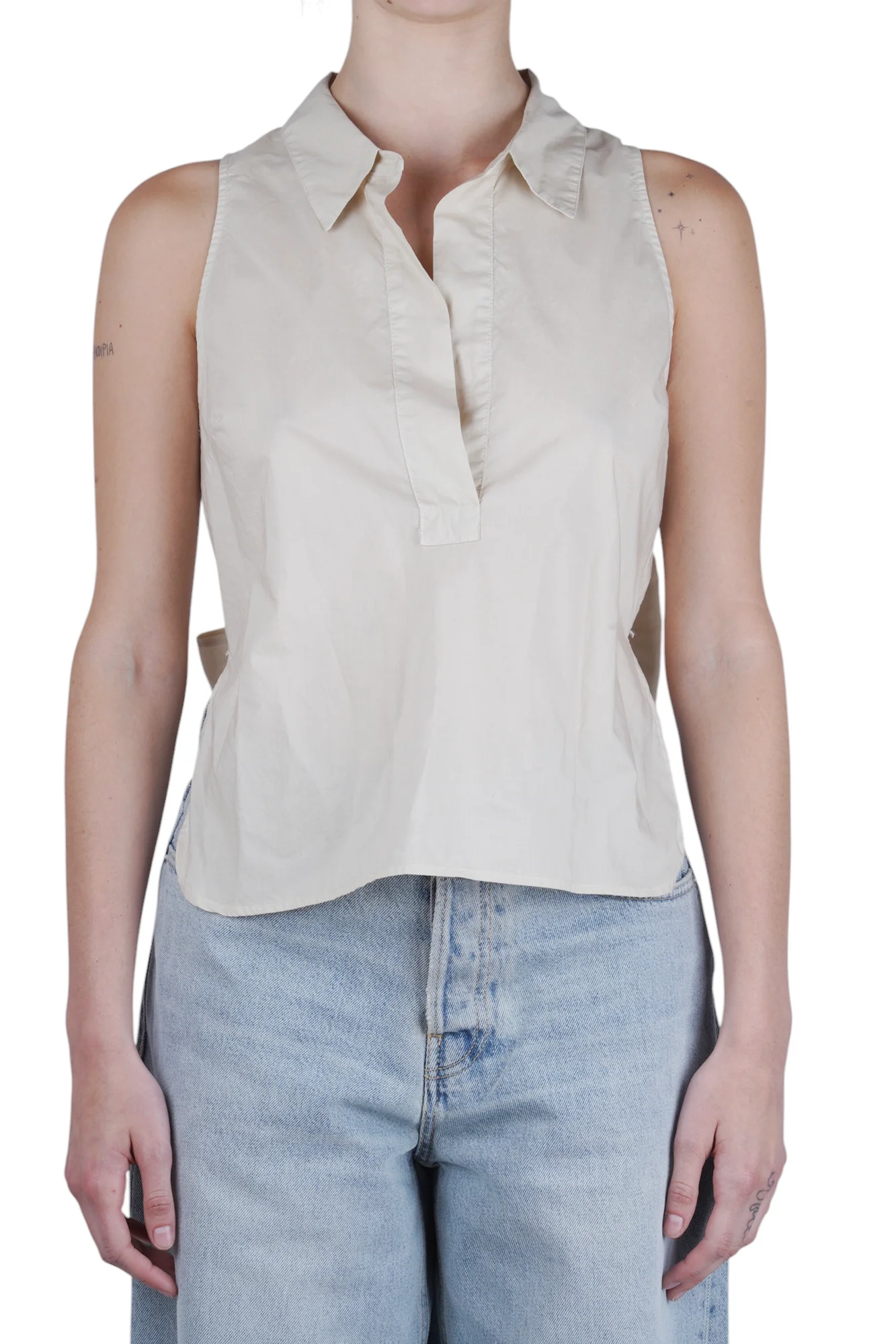 Jucca - Top - 470885 - Beige - Image 3