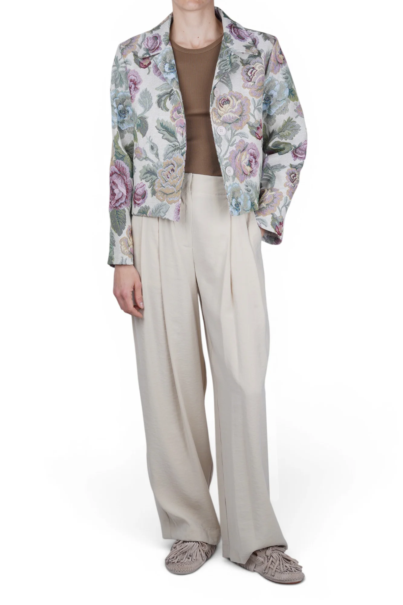 Jucca - Top - 470895 - Nocciola - Image 2