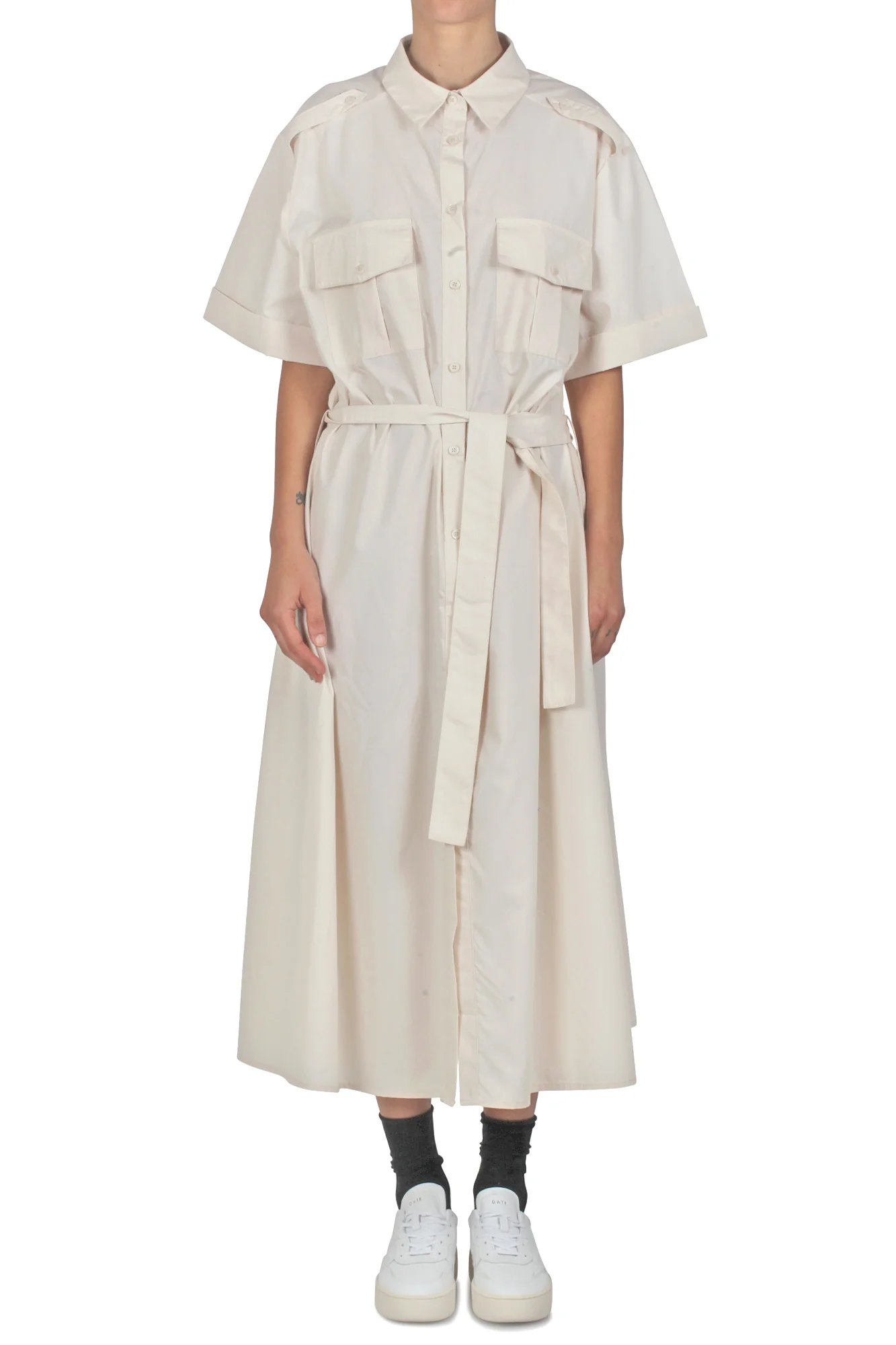 La Femme Blanche - Abito - 431591 - Cipria - Image 3