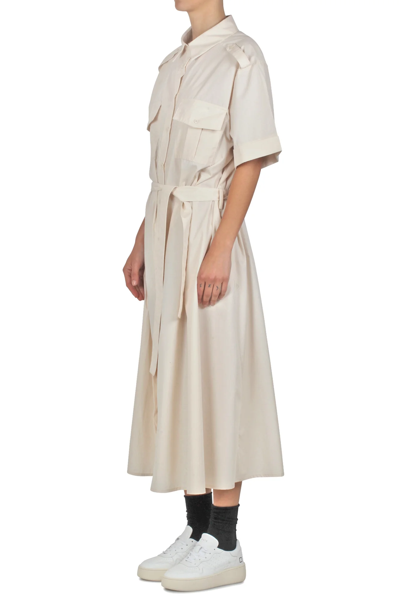 La Femme Blanche - Abito - 431591 - Cipria - Image 4