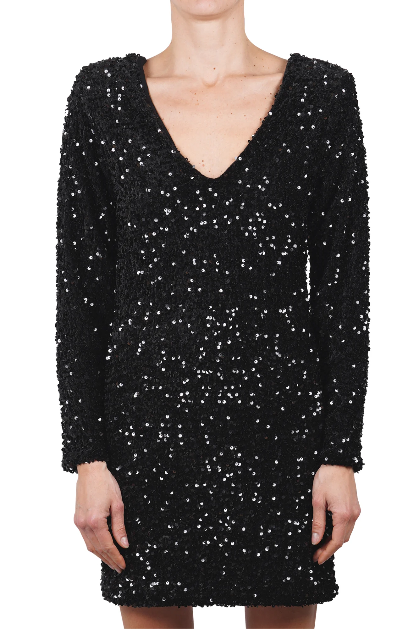 La Femme Blanche - Abito - 461708 - Nero - Image 3