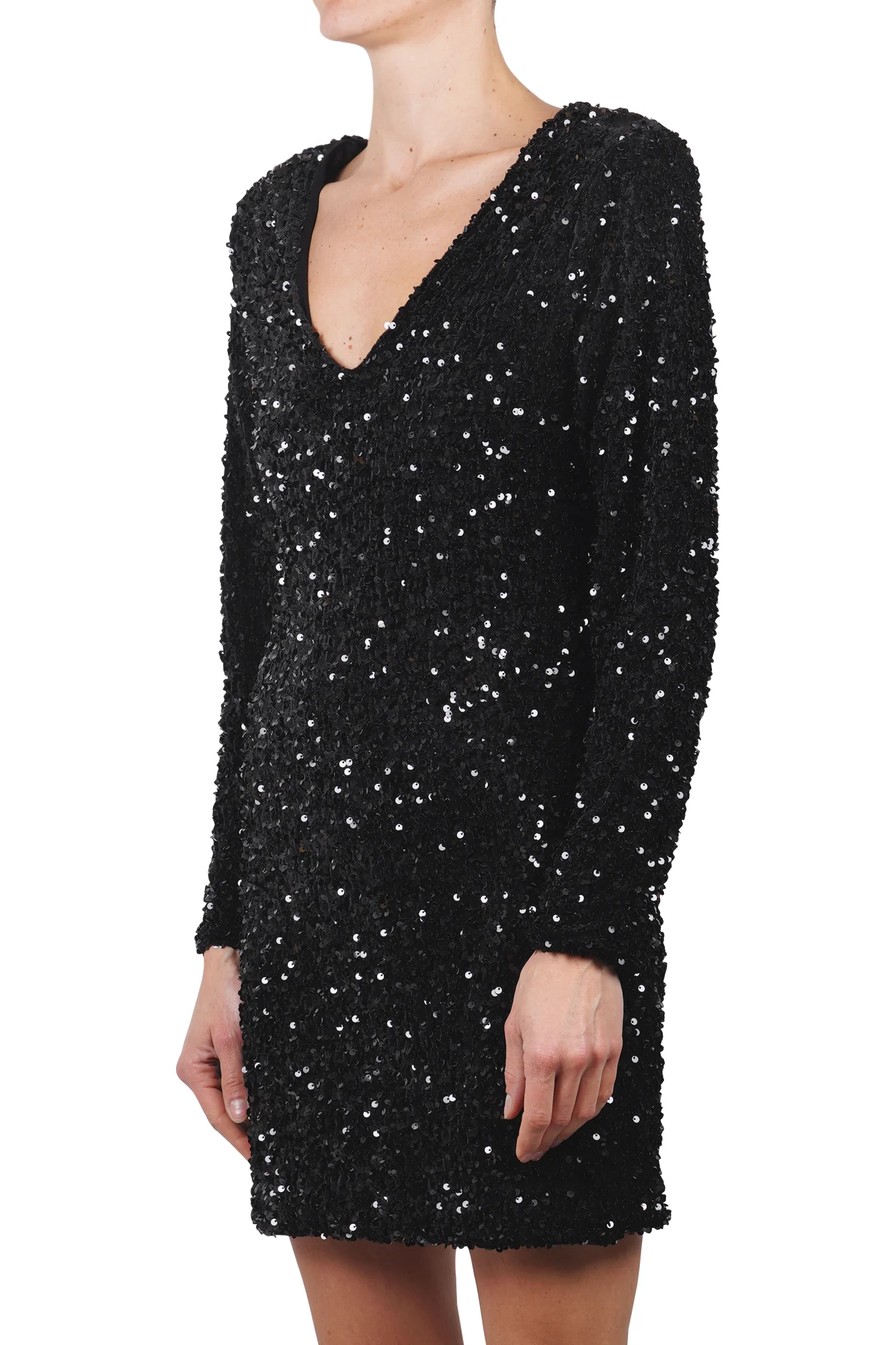 La Femme Blanche - Abito - 461708 - Nero - Image 4