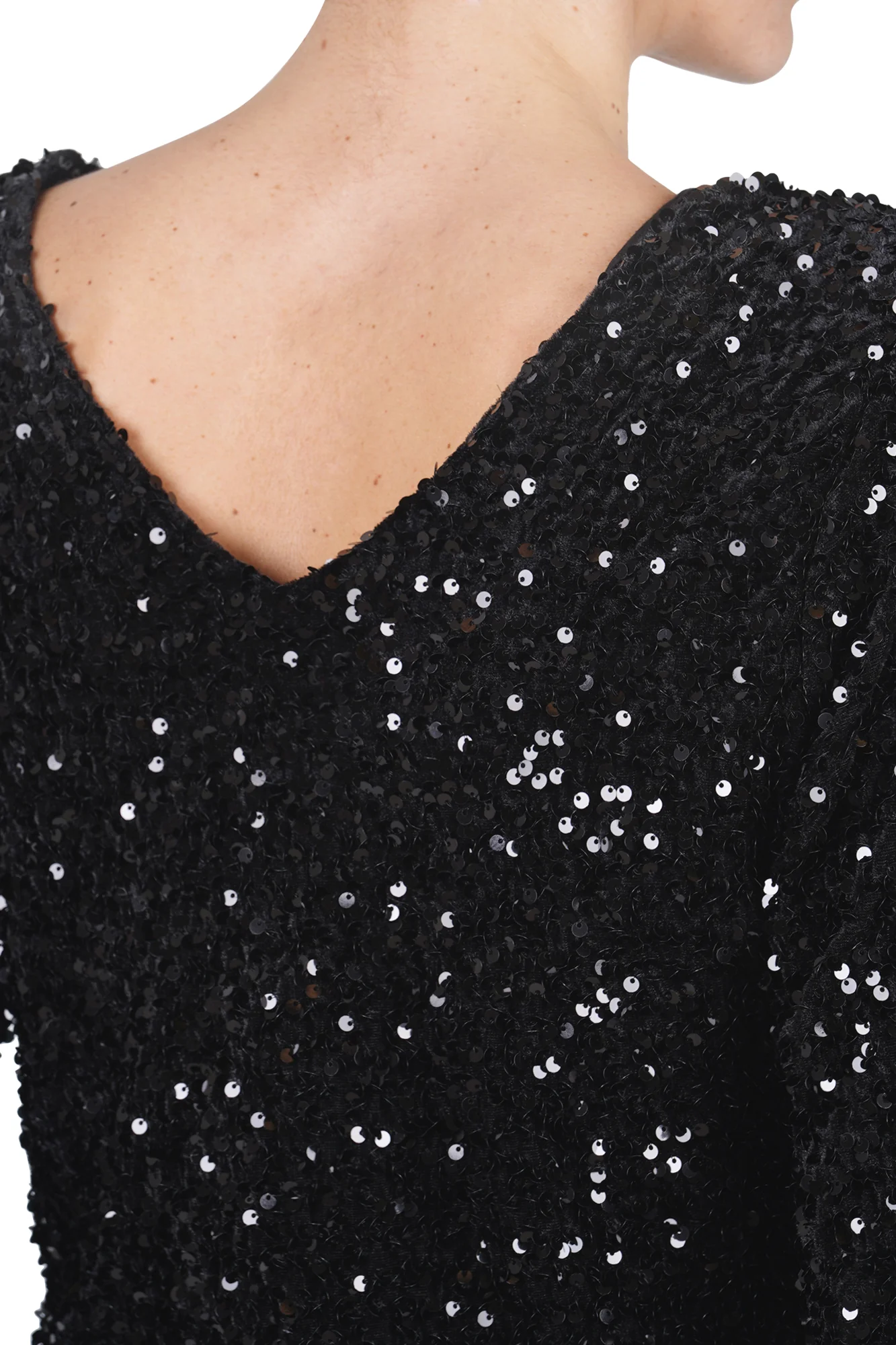 La Femme Blanche - Abito - 461708 - Nero - Image 6