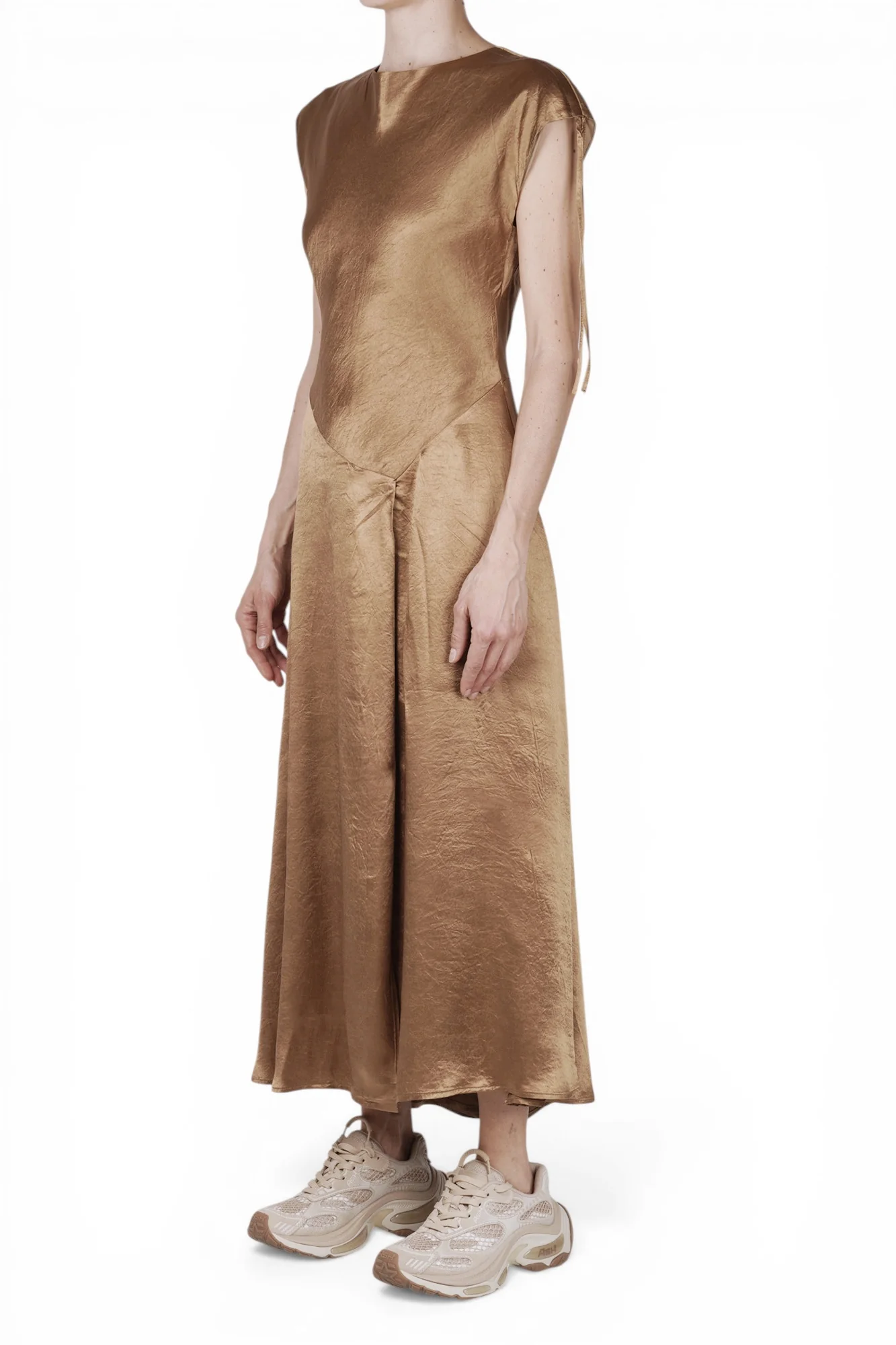 La Femme Blanche - Abito - 471366 - Oro - Image 4