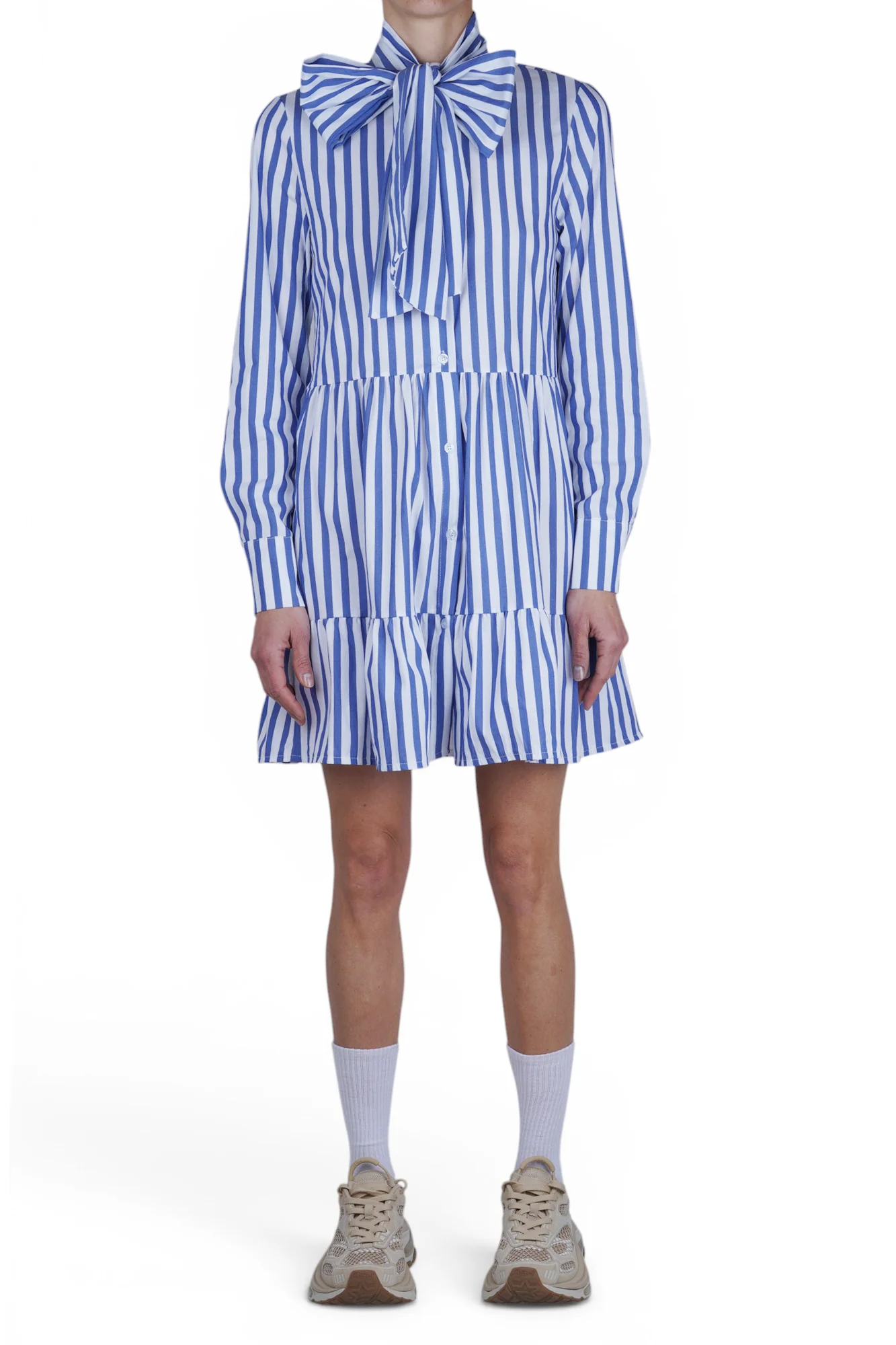 La Femme Blanche - Abito - 471479 - Bianco/Viola - Image 3