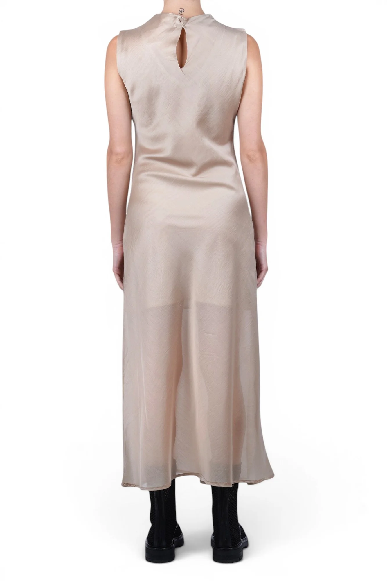 La Femme Blanche - Abito - 471590 - Beige - Image 5