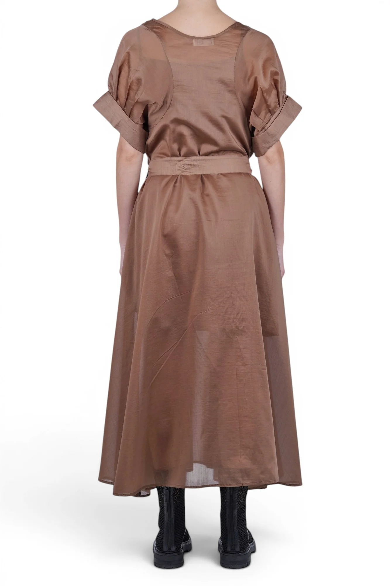 La Femme Blanche - Abito - 471591 - Marrone - Image 5