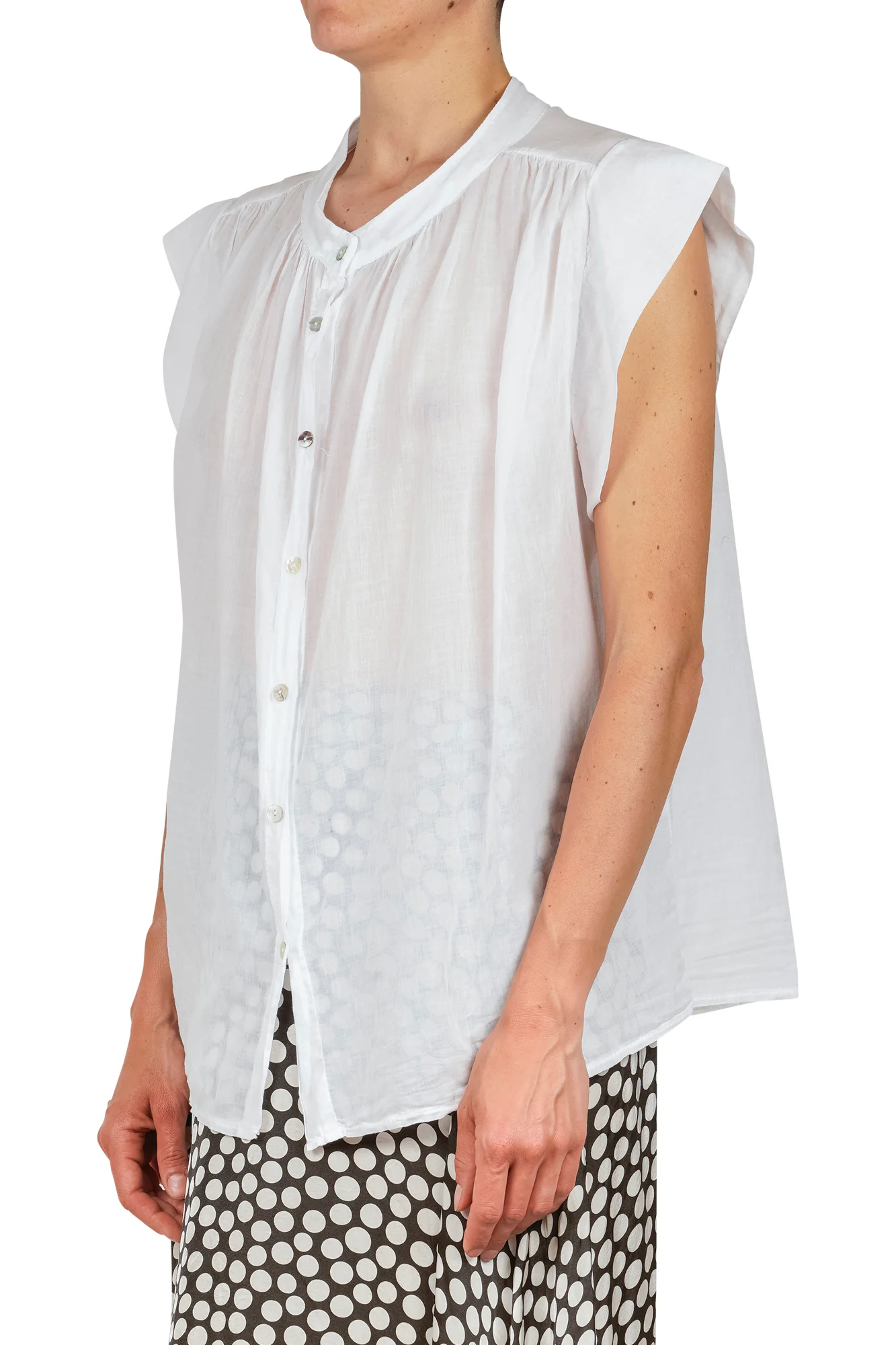 La Femme Blanche - Camicia - 451518 - Bianco - Image 4