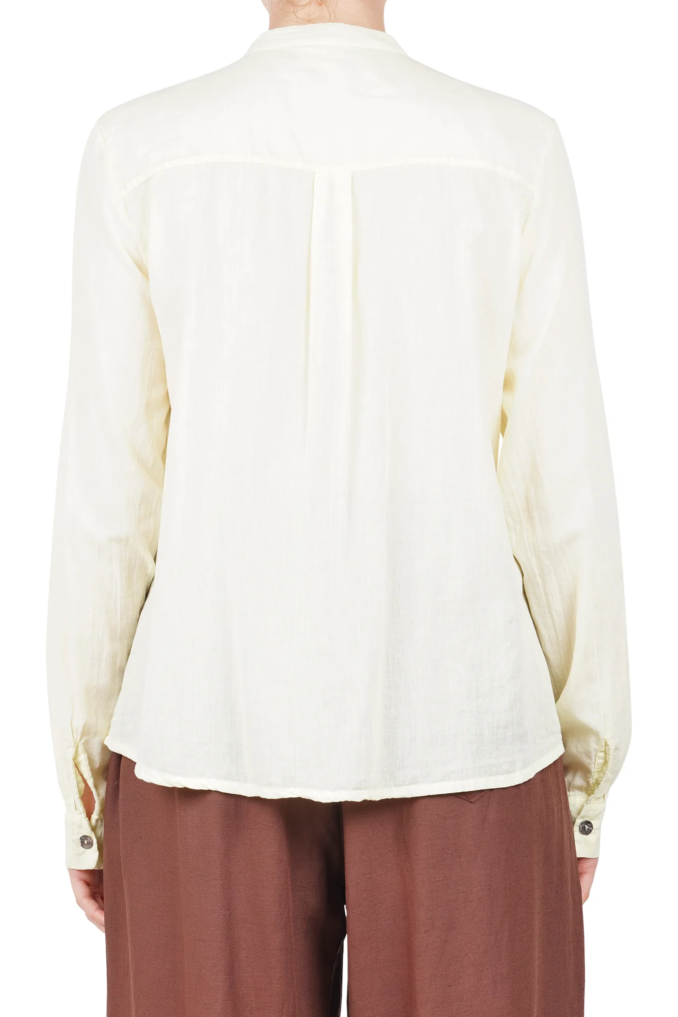 La Femme Blanche - Camicia - 451653 - Giallo - Image 5