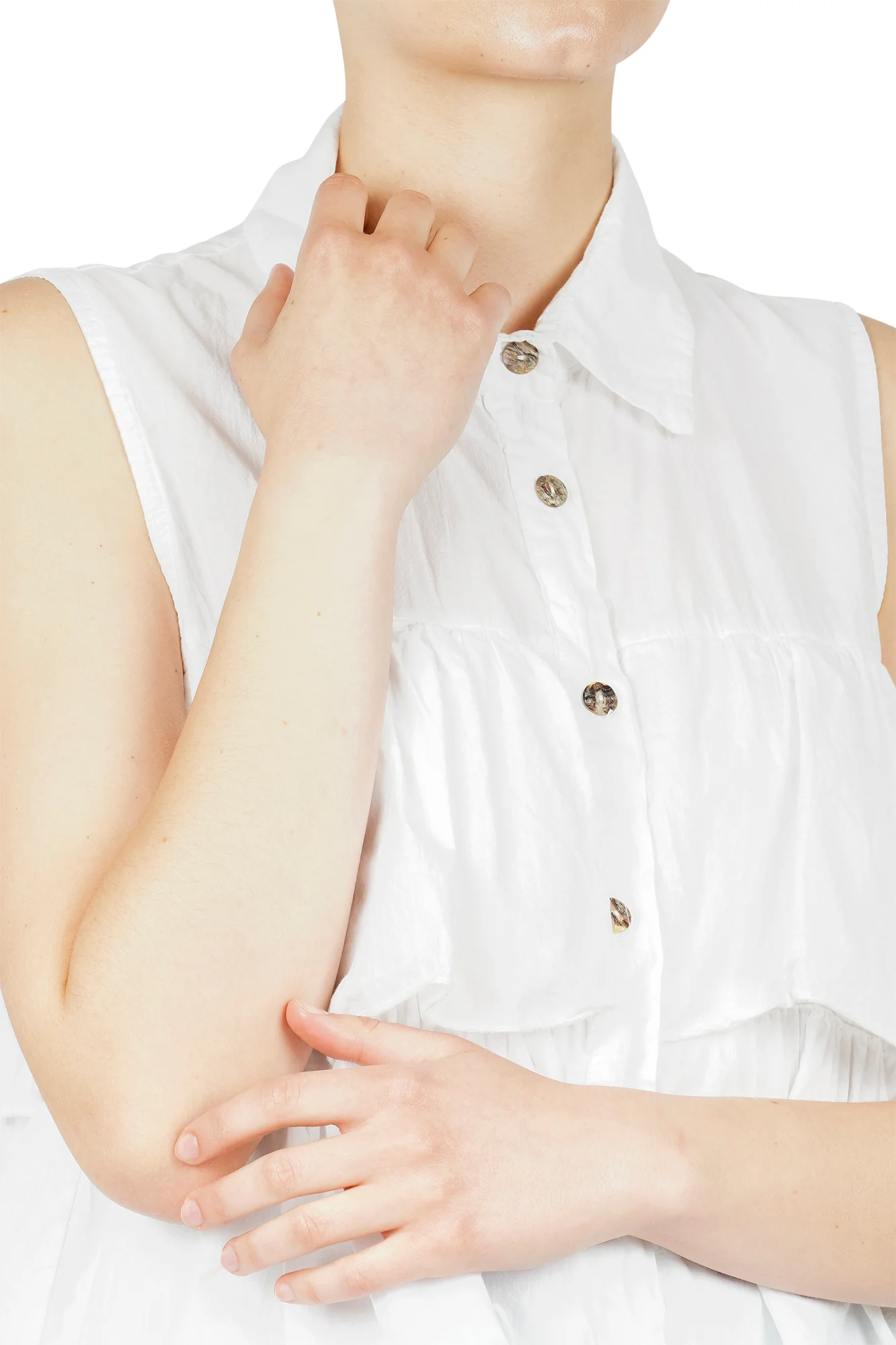La Femme Blanche - Camicia - 451664 - Bianco - Image 6