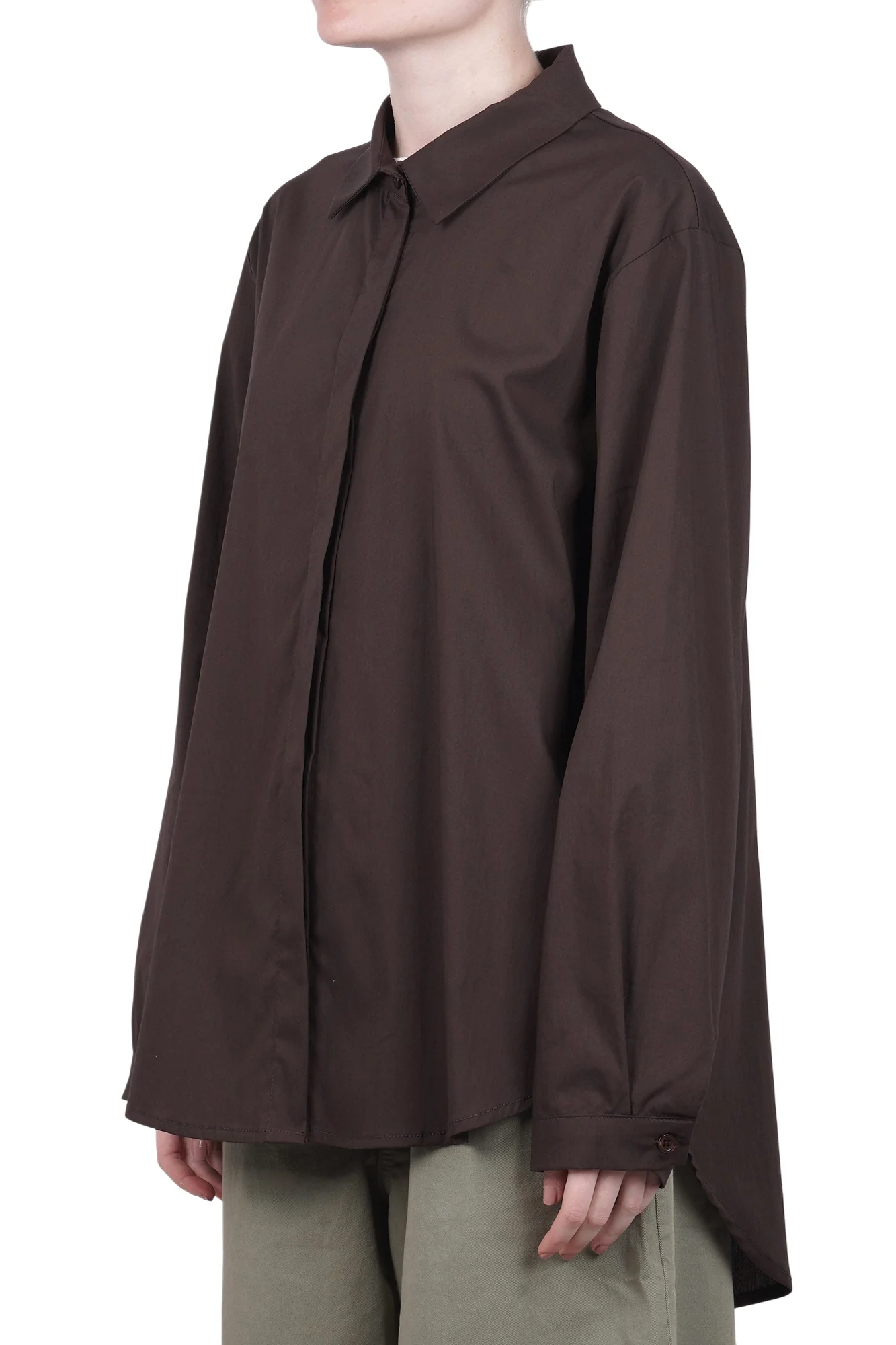 La Femme Blanche - Camicia - 471204 - Moka - Image 4