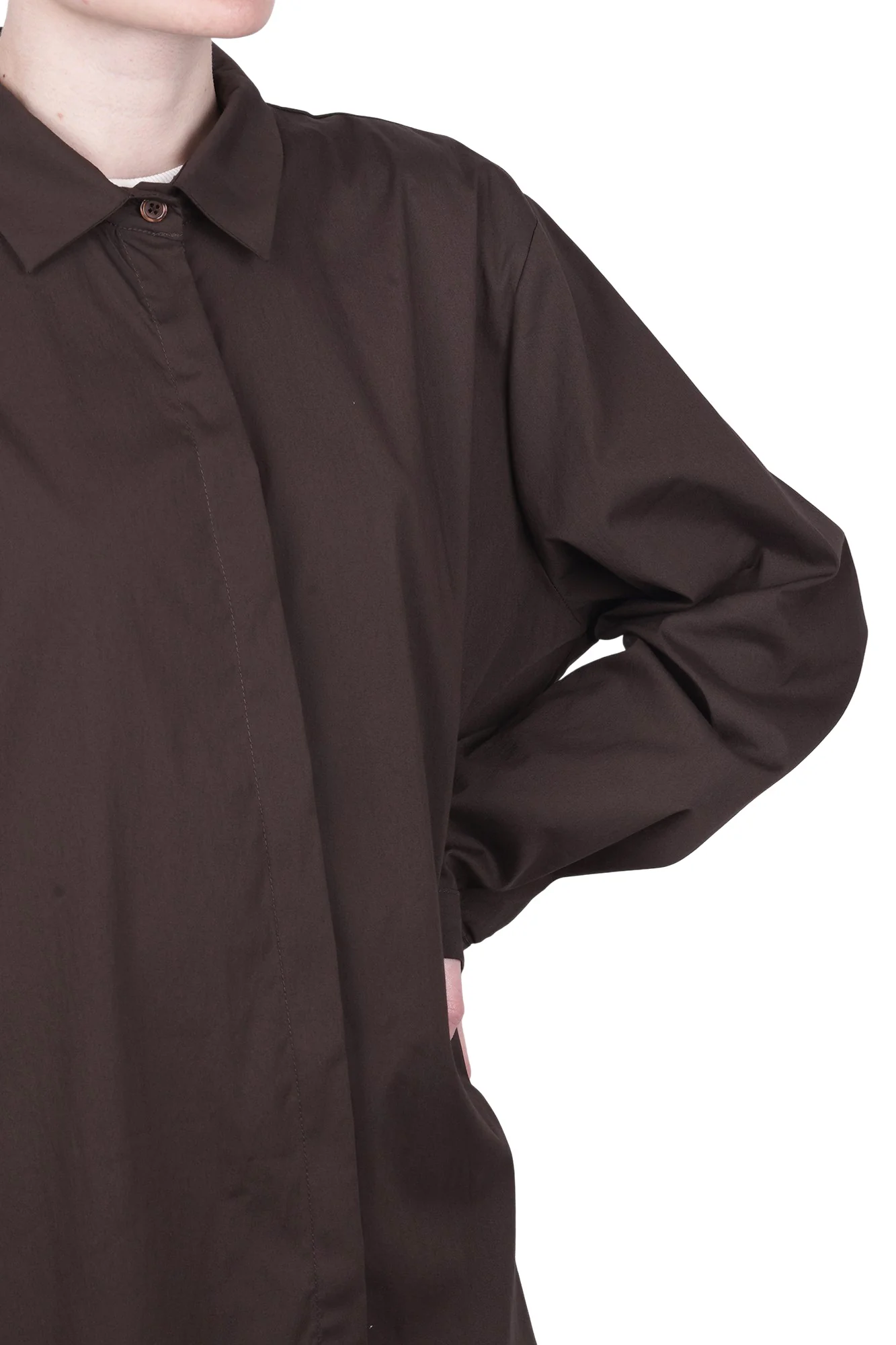 La Femme Blanche - Camicia - 471204 - Moka - Image 6