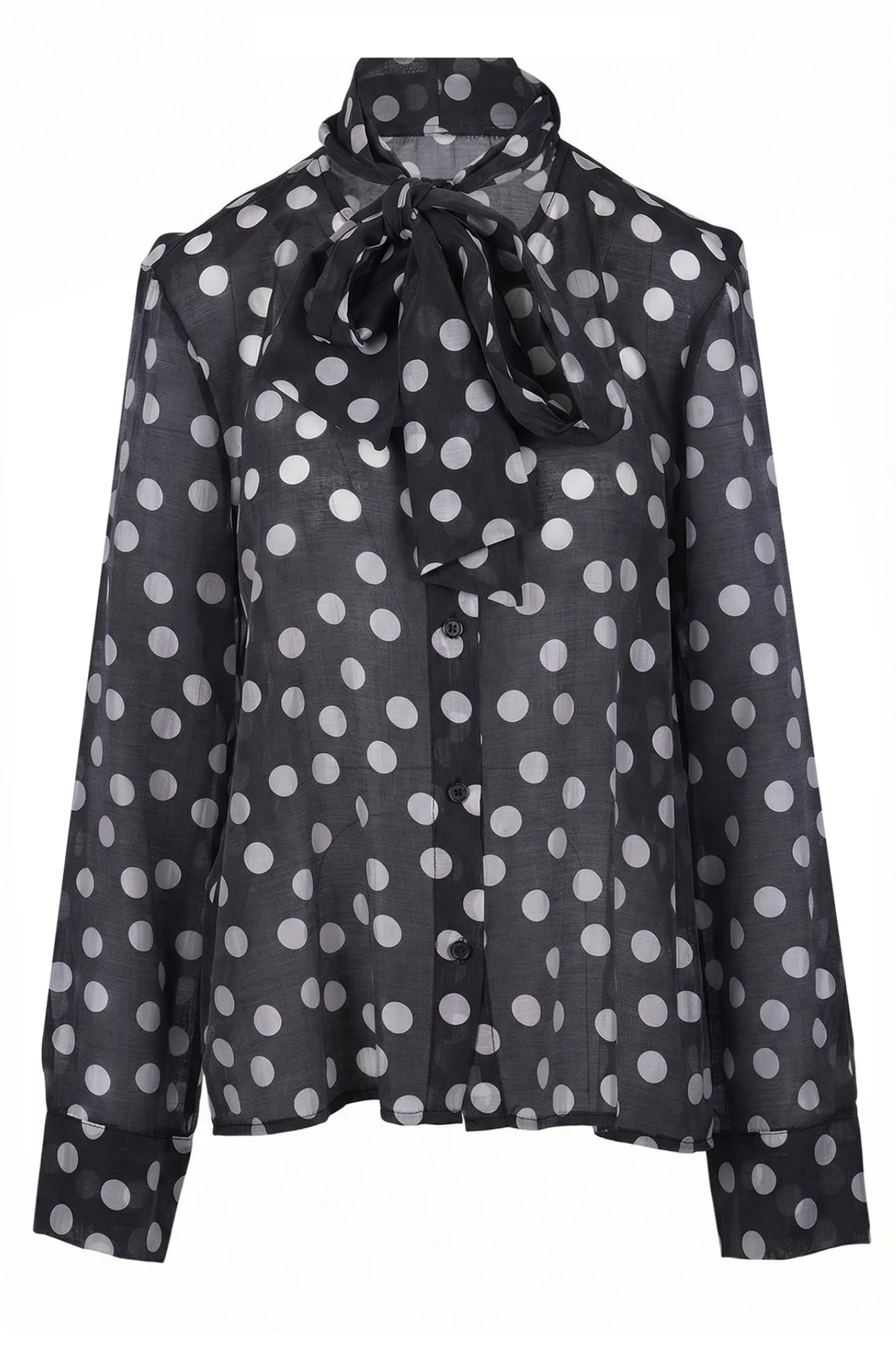 La Femme Blanche - Camicia - 471206 - Bianco/Nero
